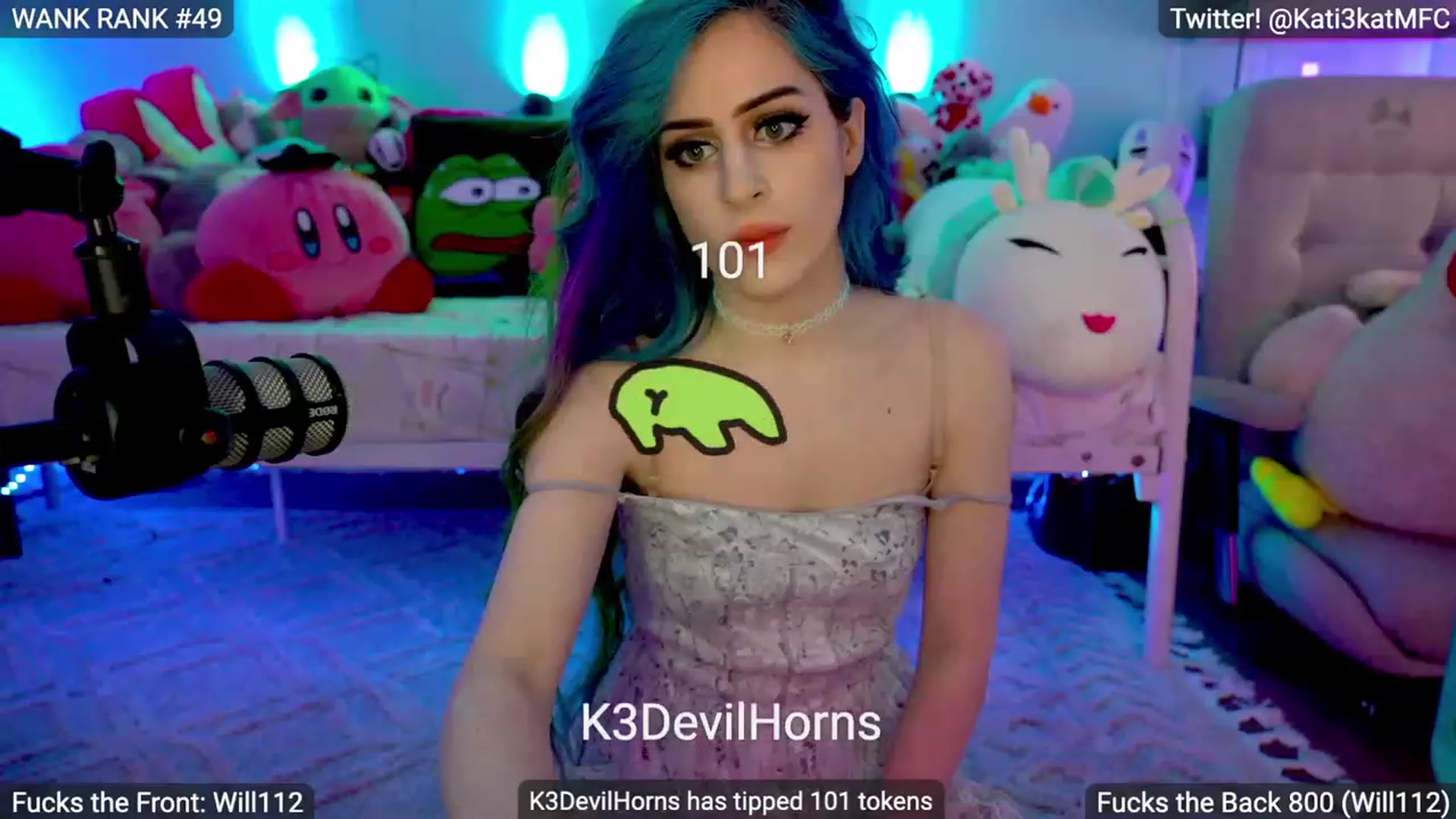 Gallery image thumbnail from Kati3Kat's myfreecams stream on, 09/29/2023, 07:13 image 6 of 20
