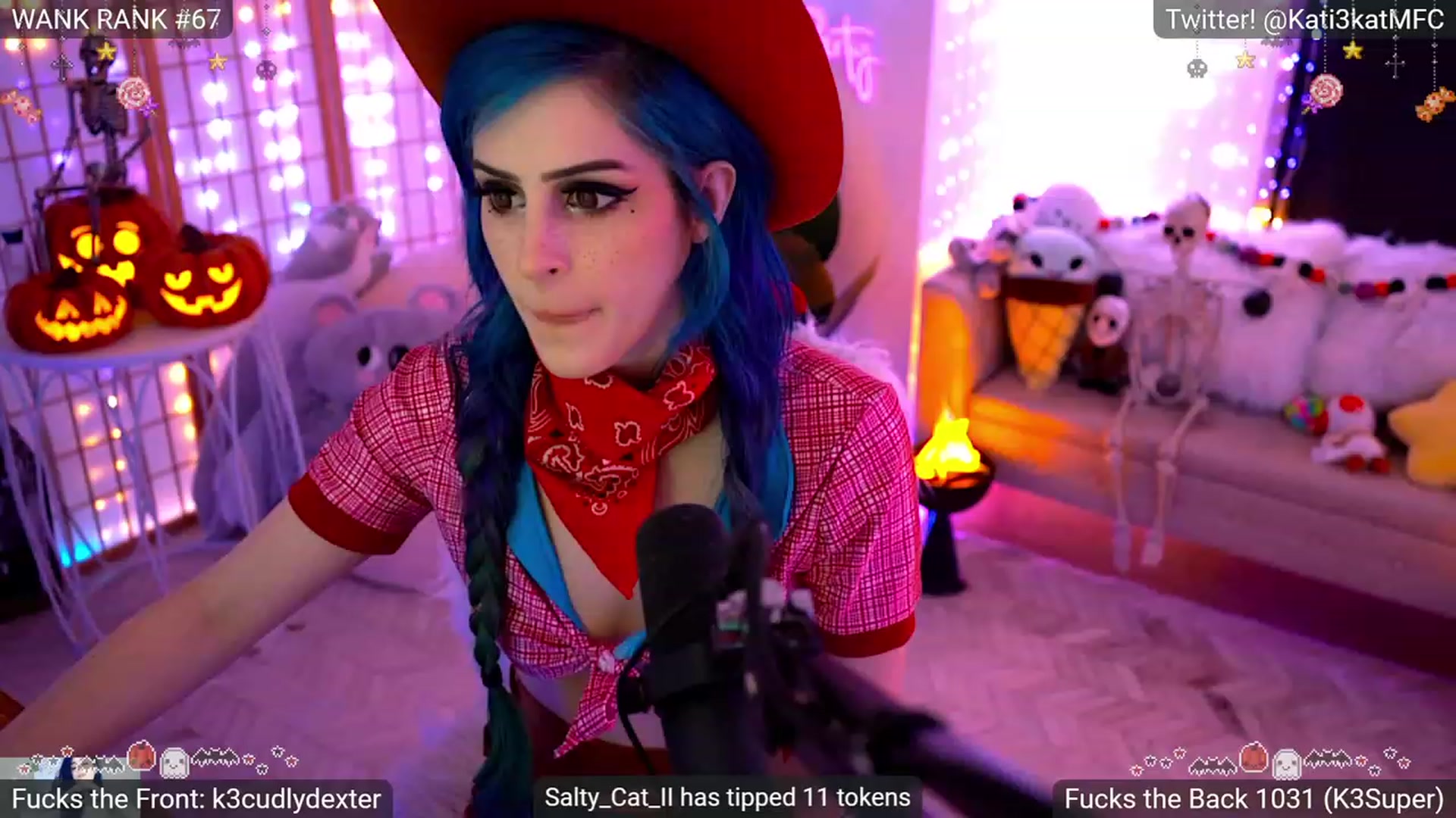 Gallery image thumbnail from Kati3Kat's myfreecams stream on, 10/12/2023, 03:08 image 6 of 20