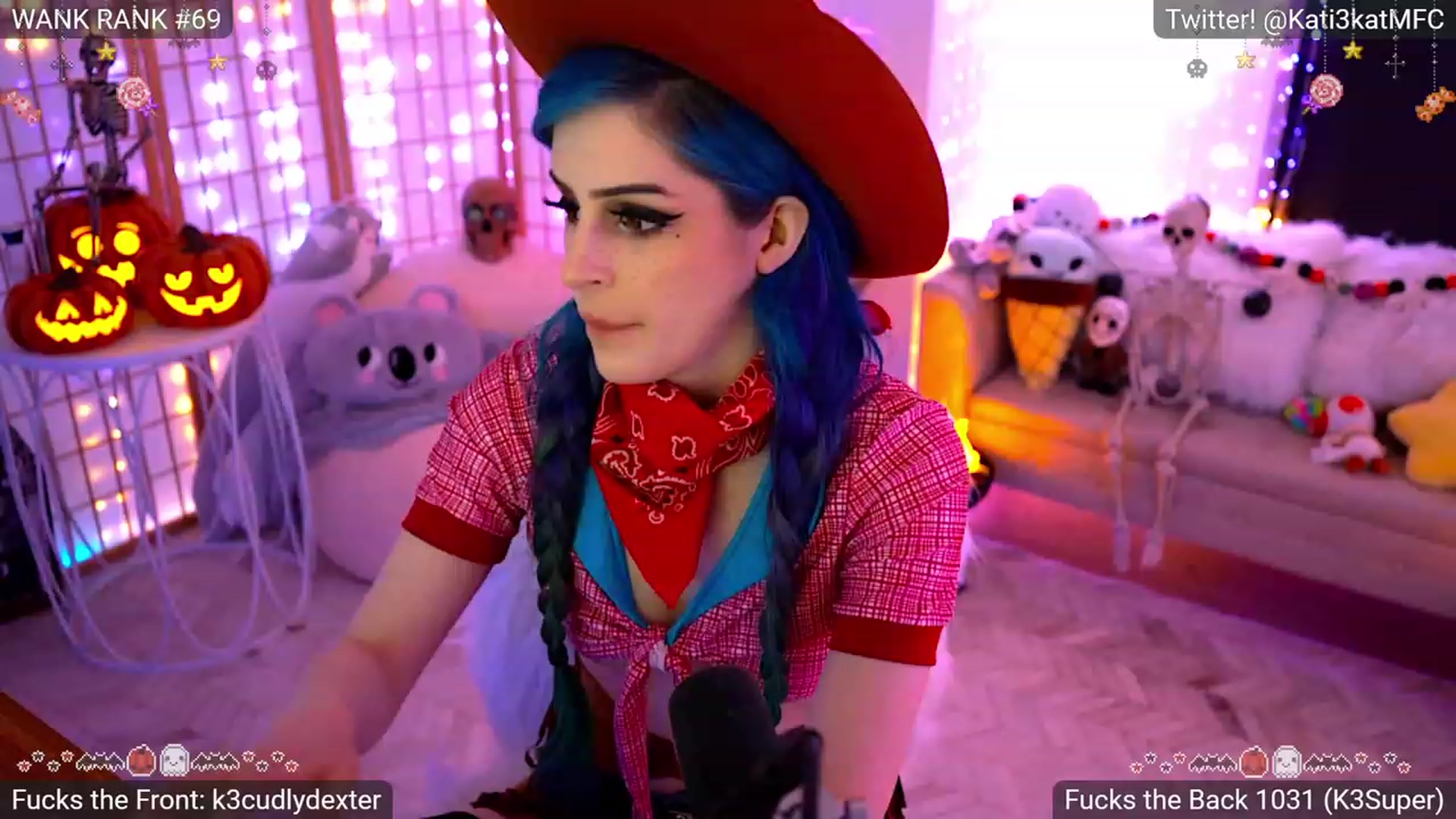 Gallery image thumbnail from Kati3Kat's myfreecams stream on, 10/12/2023, 03:08 image 1 of 20