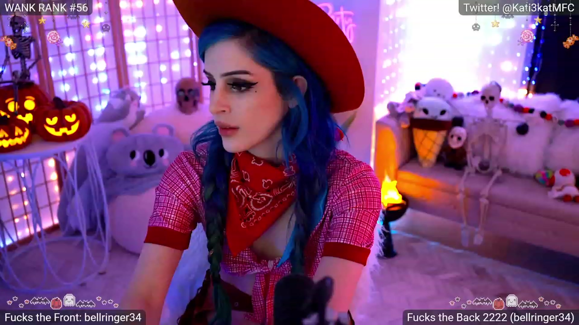 Gallery image thumbnail from Kati3Kat's myfreecams stream on, 10/12/2023, 04:58 image 1 of 20