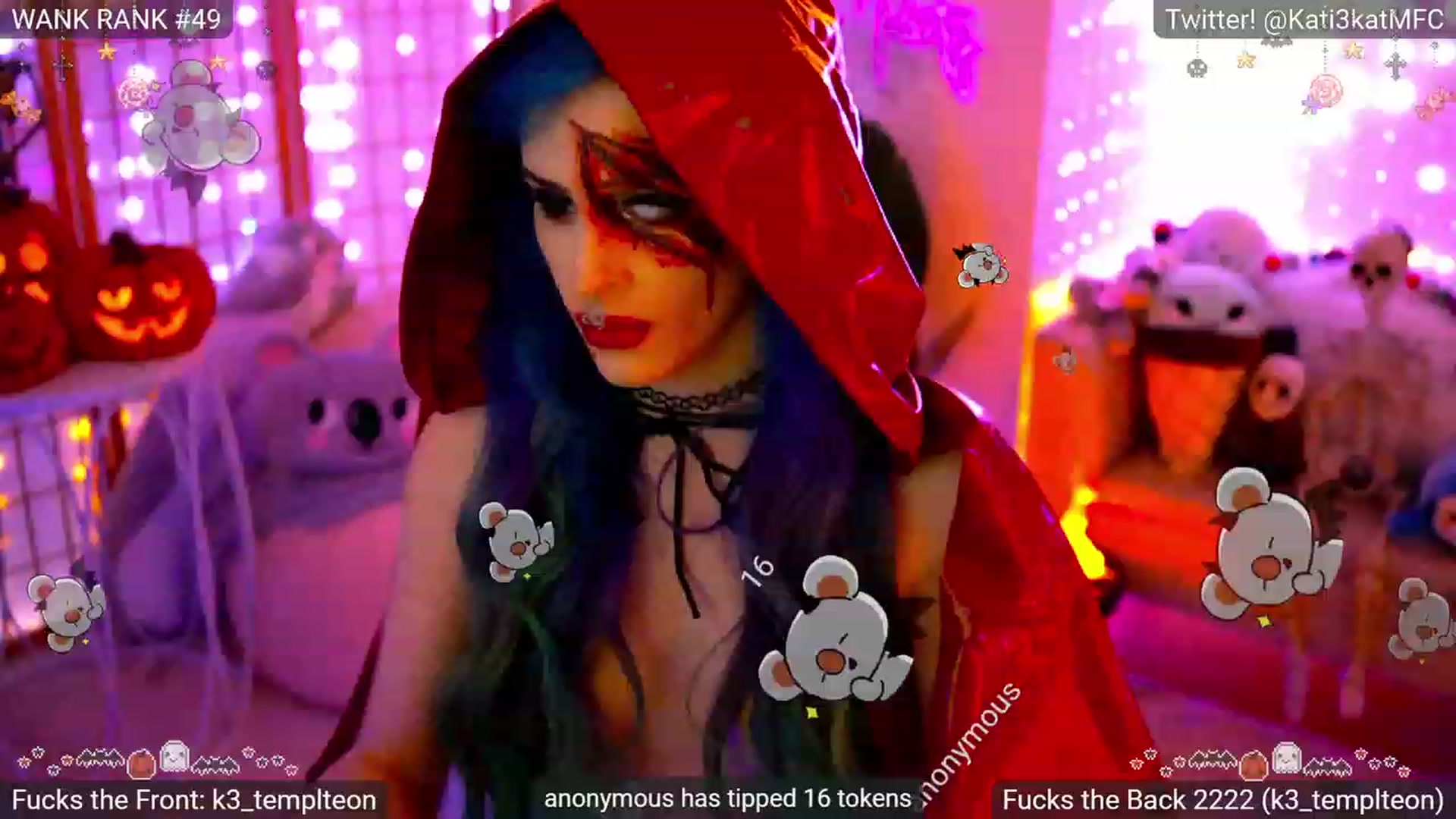 Gallery image thumbnail from Kati3Kat's myfreecams stream on, 10/14/2023, 08:16 image 6 of 20