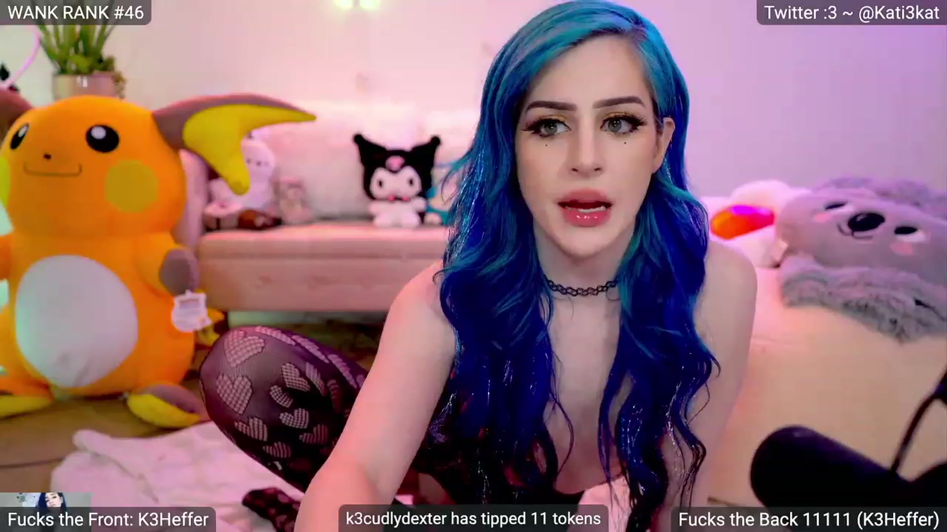 Gallery image thumbnail from Kati3Kat's myfreecams stream on, 11/16/2023, 08:11 image 10 of 20