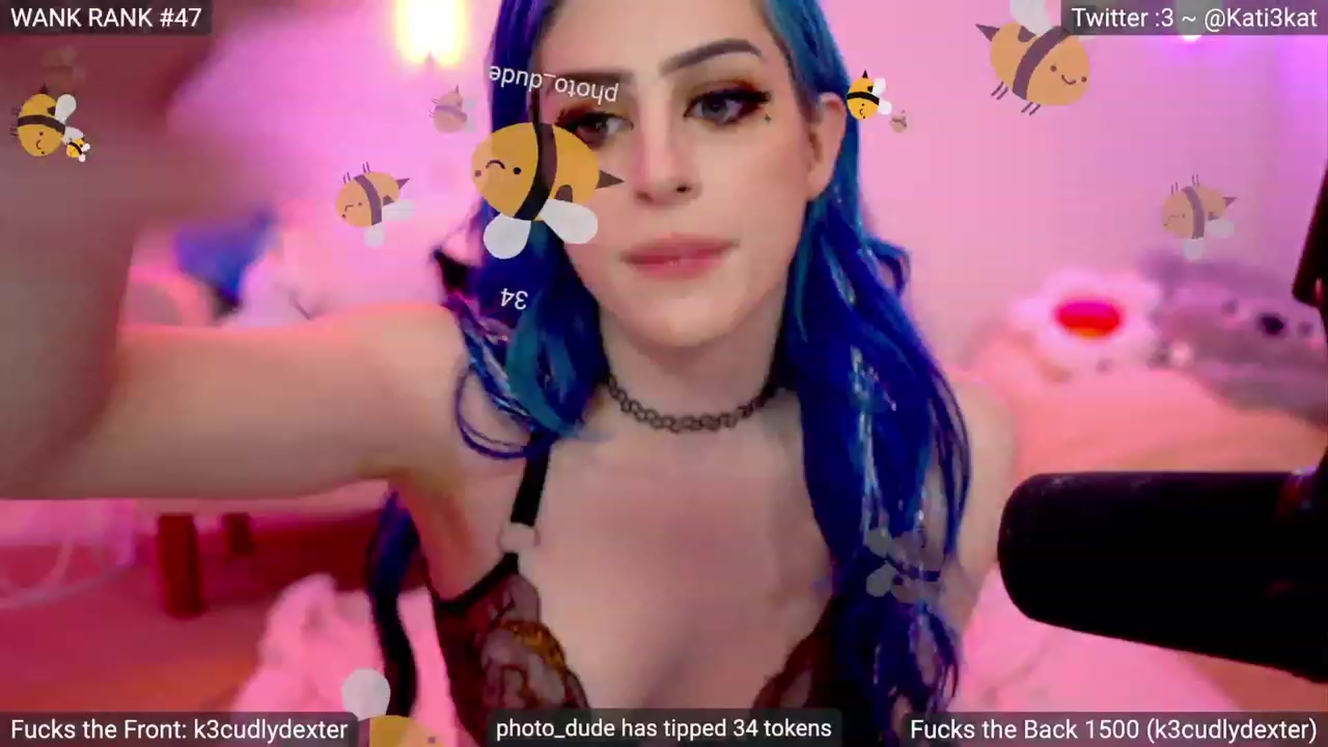 Gallery image thumbnail from Kati3Kat's myfreecams stream on, 11/17/2023, 04:34 image 18 of 20