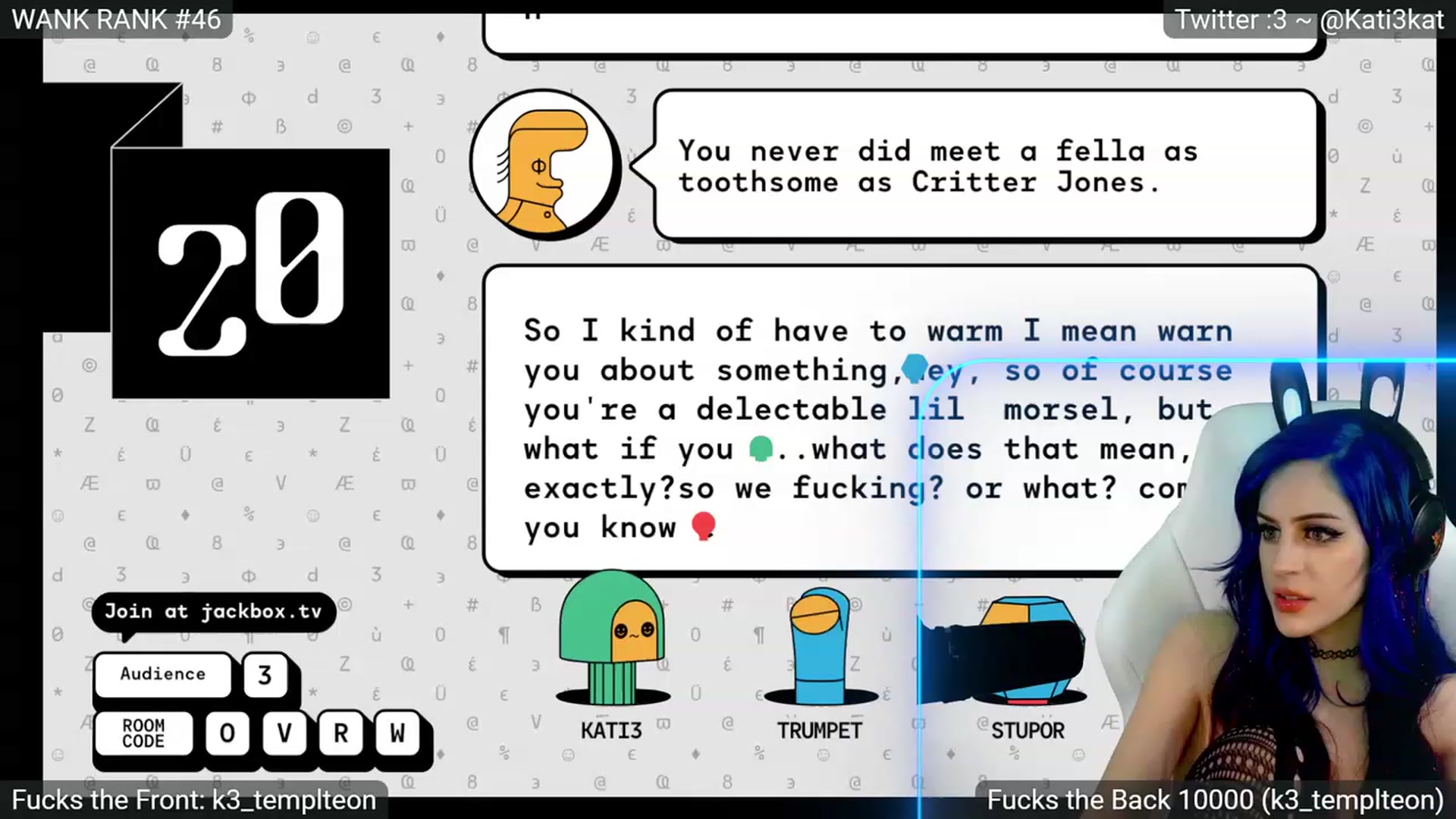 Gallery image thumbnail from Kati3Kat's myfreecams stream on, 11/25/2023, 08:44 image 10 of 20