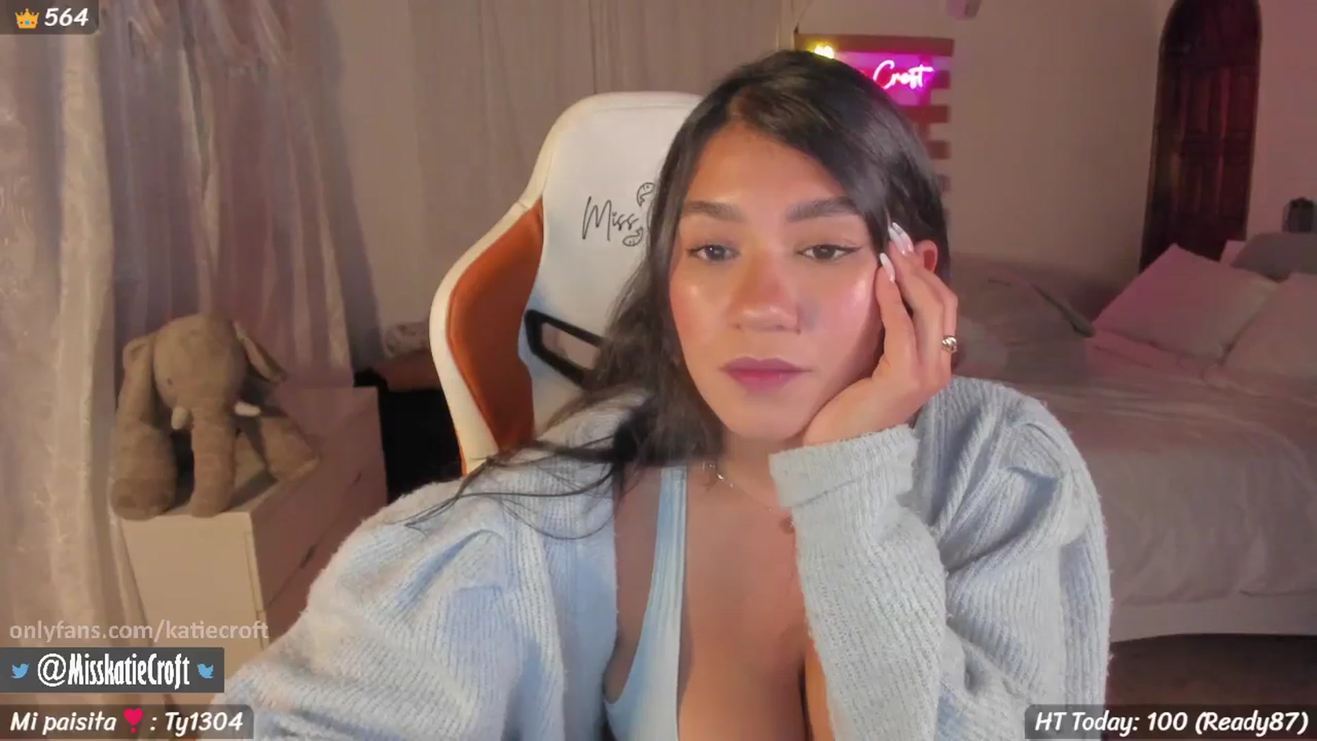 Gallery image thumbnail from KatieCroft's myfreecams stream on, 02/14/2026, 03:10 image 8 of 20