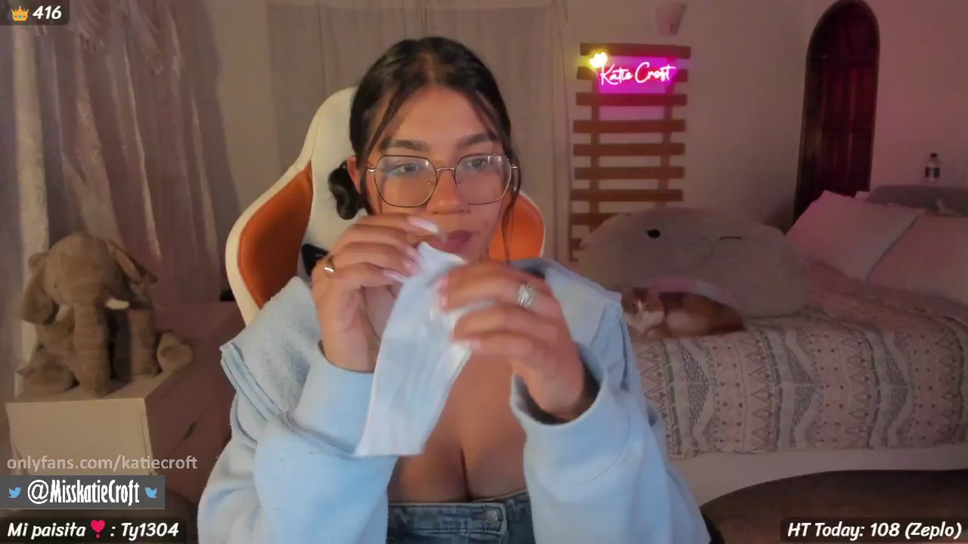 Gallery image thumbnail from KatieCroft's myfreecams stream on, 02/24/2026, 04:32 image 3 of 20