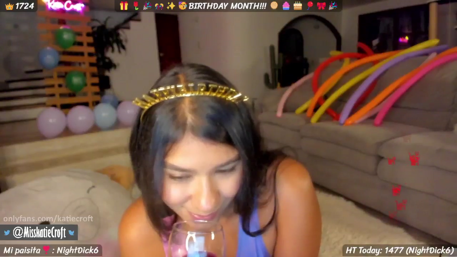 Gallery image thumbnail from KatieCroft's myfreecams stream on, 04/20/2026, 07:03 image 4 of 20