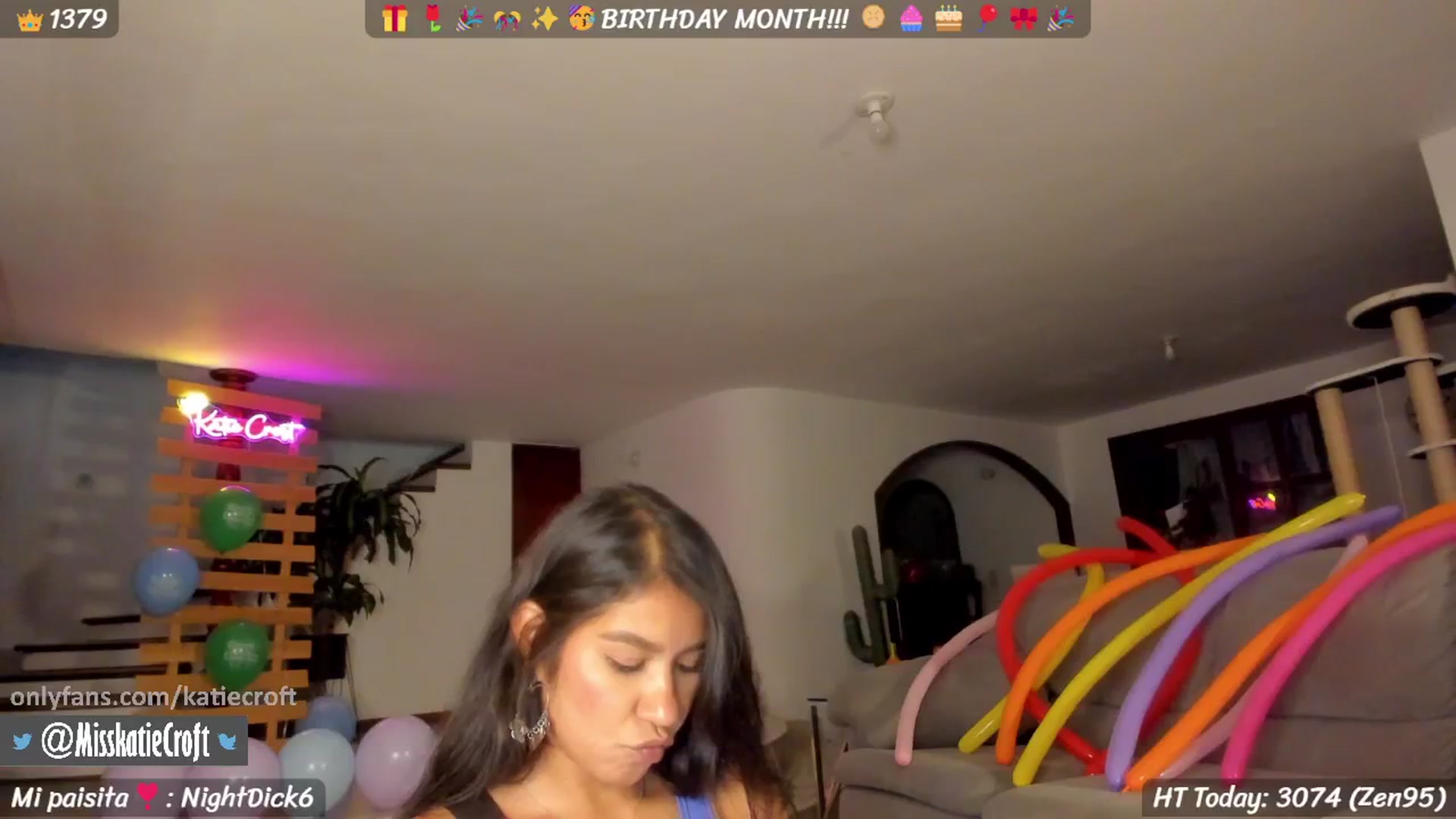 Gallery image thumbnail from KatieCroft's myfreecams stream on, 04/20/2026, 07:03 image 9 of 20