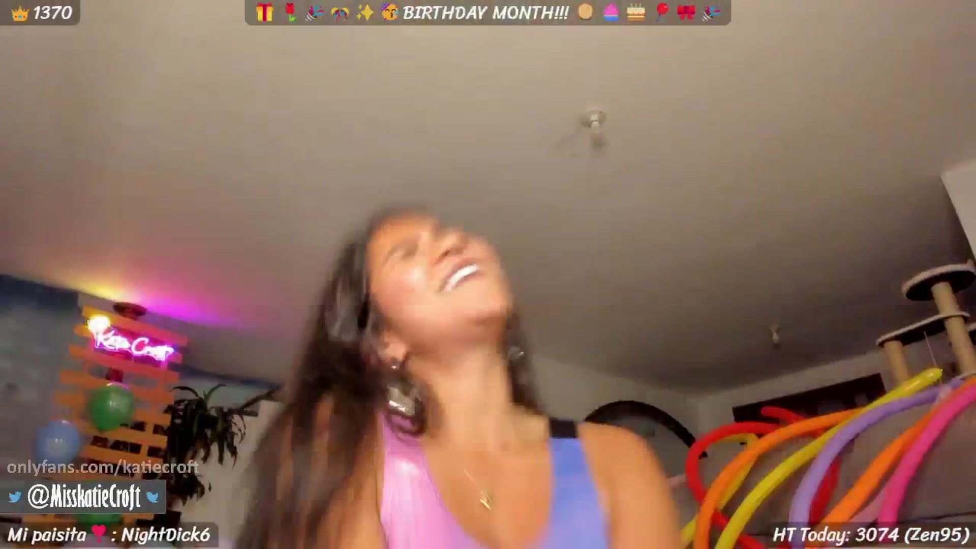 Gallery image thumbnail from KatieCroft's myfreecams stream on, 04/20/2026, 07:03 image 10 of 20