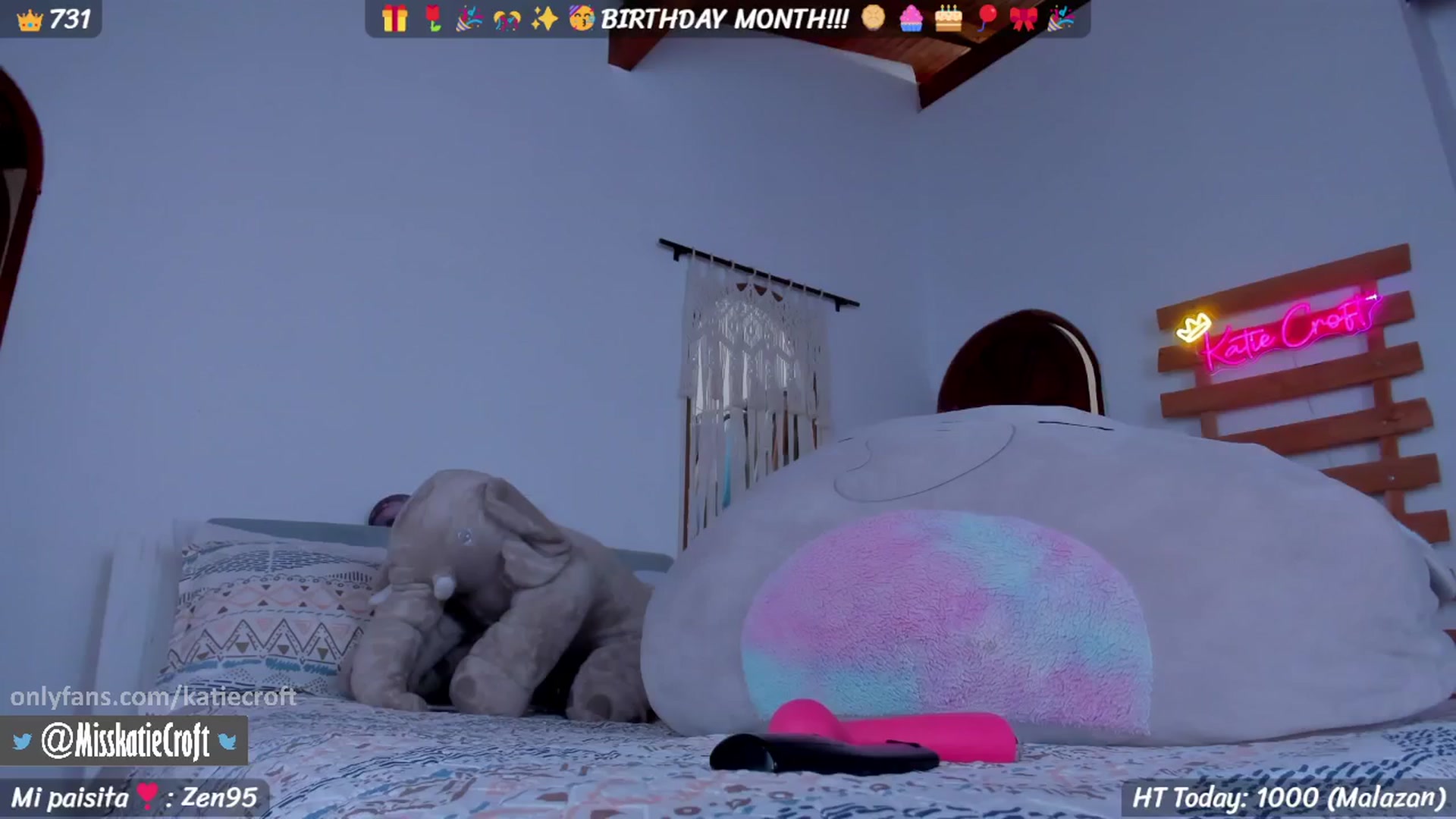 Gallery image thumbnail from KatieCroft's myfreecams stream on, 04/25/2026, 19:24 image 1 of 20