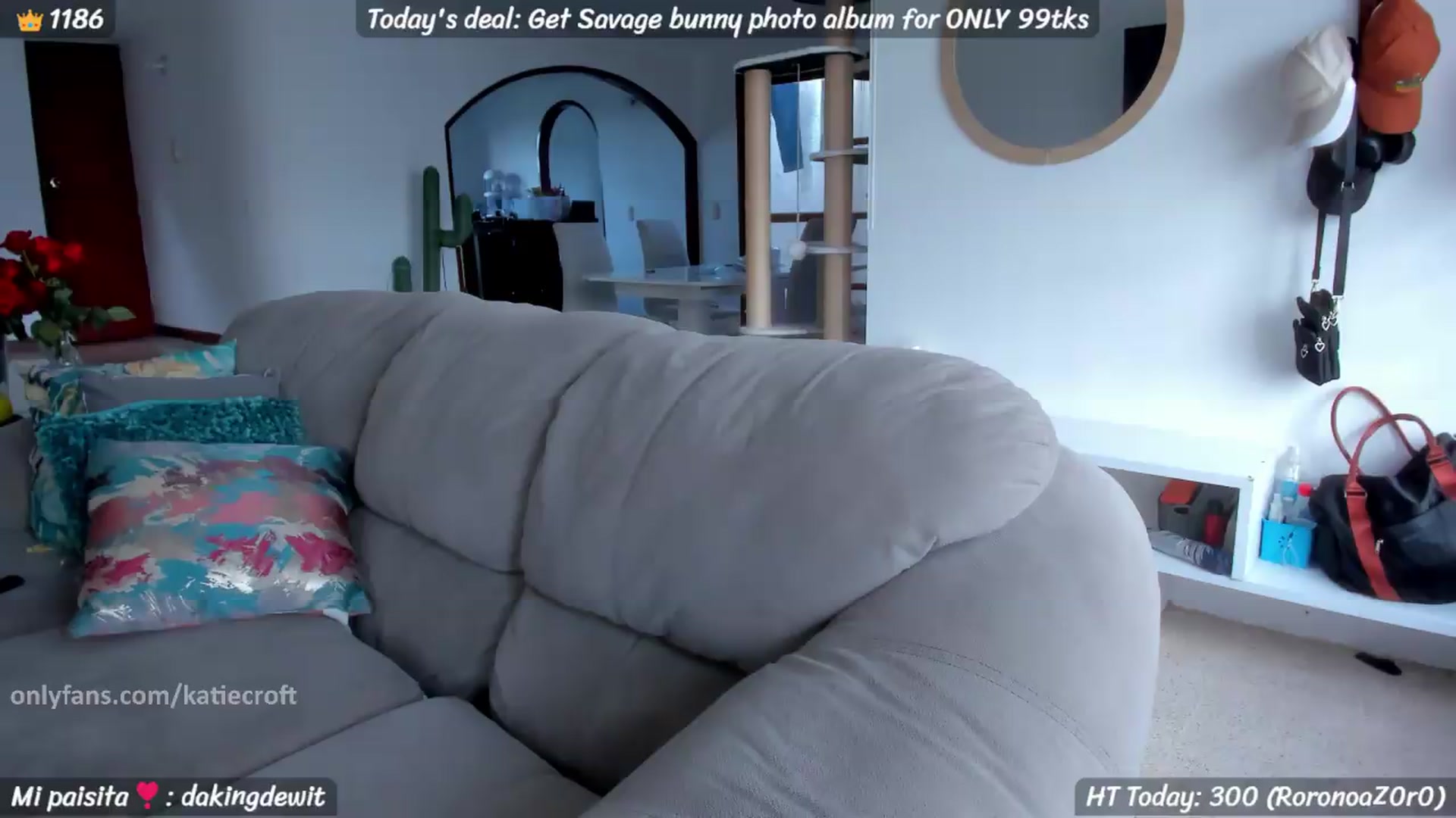 Gallery image thumbnail from KatieCroft's myfreecams stream on, 05/30/2026, 22:01 image 1 of 20