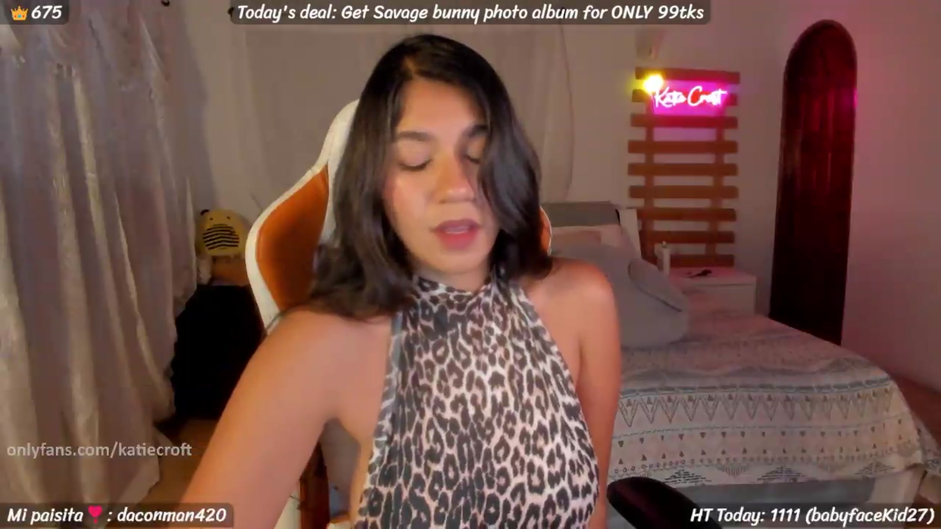 Gallery image thumbnail from KatieCroft's myfreecams stream on, 06/11/2026, 03:52 image 8 of 20