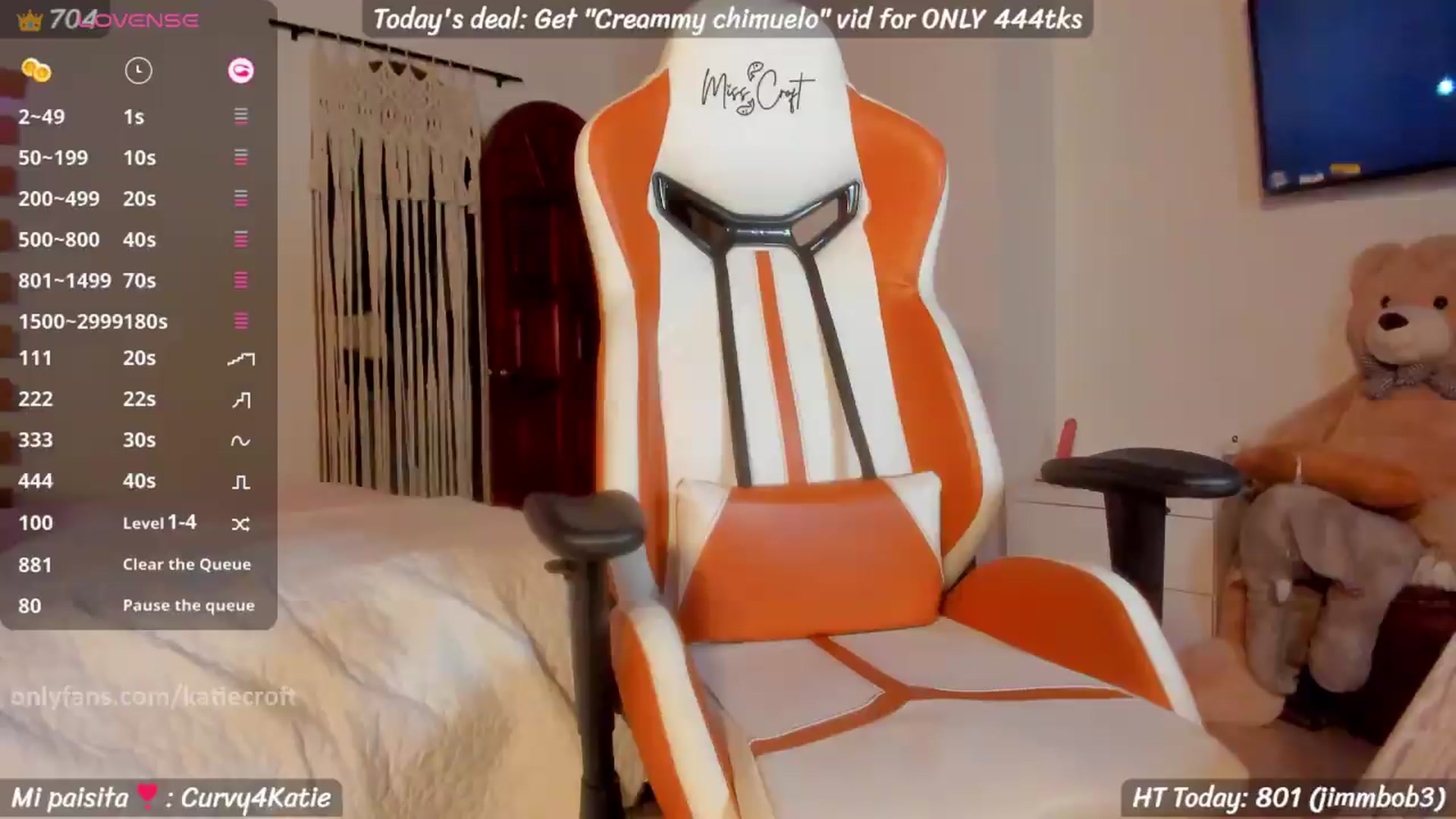 Gallery image thumbnail from KatieCroft's myfreecams stream on, 07/31/2026, 04:06 image 7 of 20