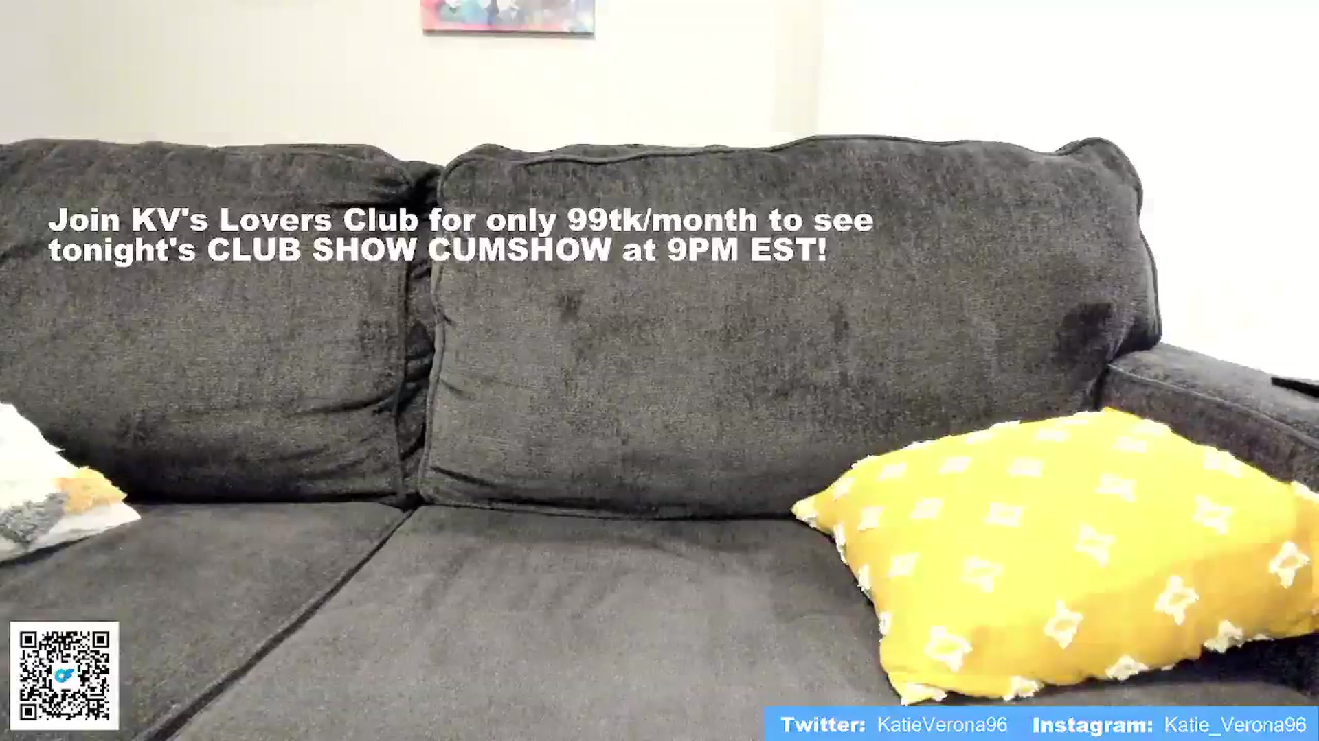 Gallery image thumbnail from KatieVerona96's myfreecams stream on, 07/25/2023, 01:04 image 20 of 20