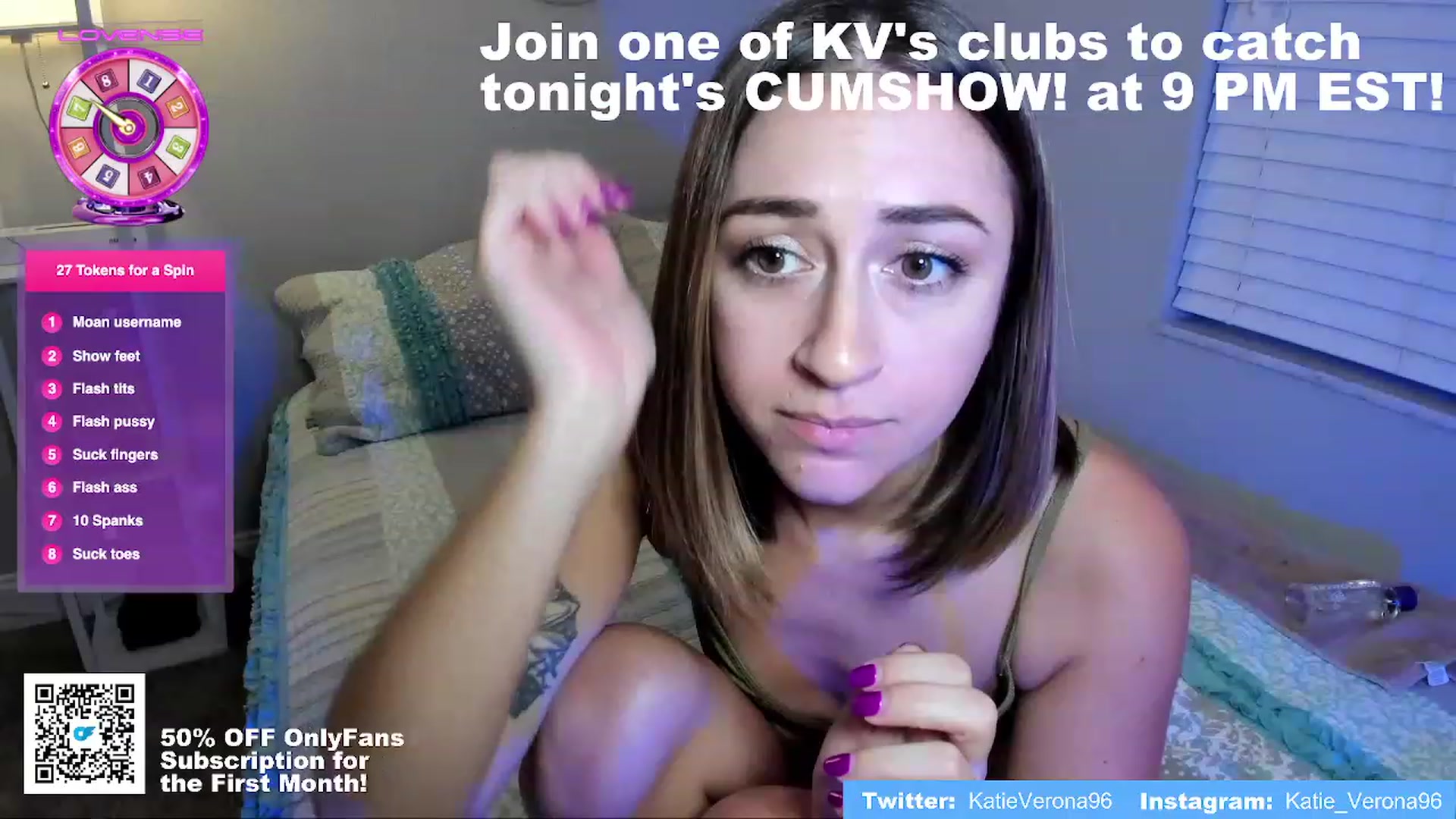 Gallery image thumbnail from KatieVerona96's myfreecams stream on, 08/13/2023, 01:08 image 19 of 20