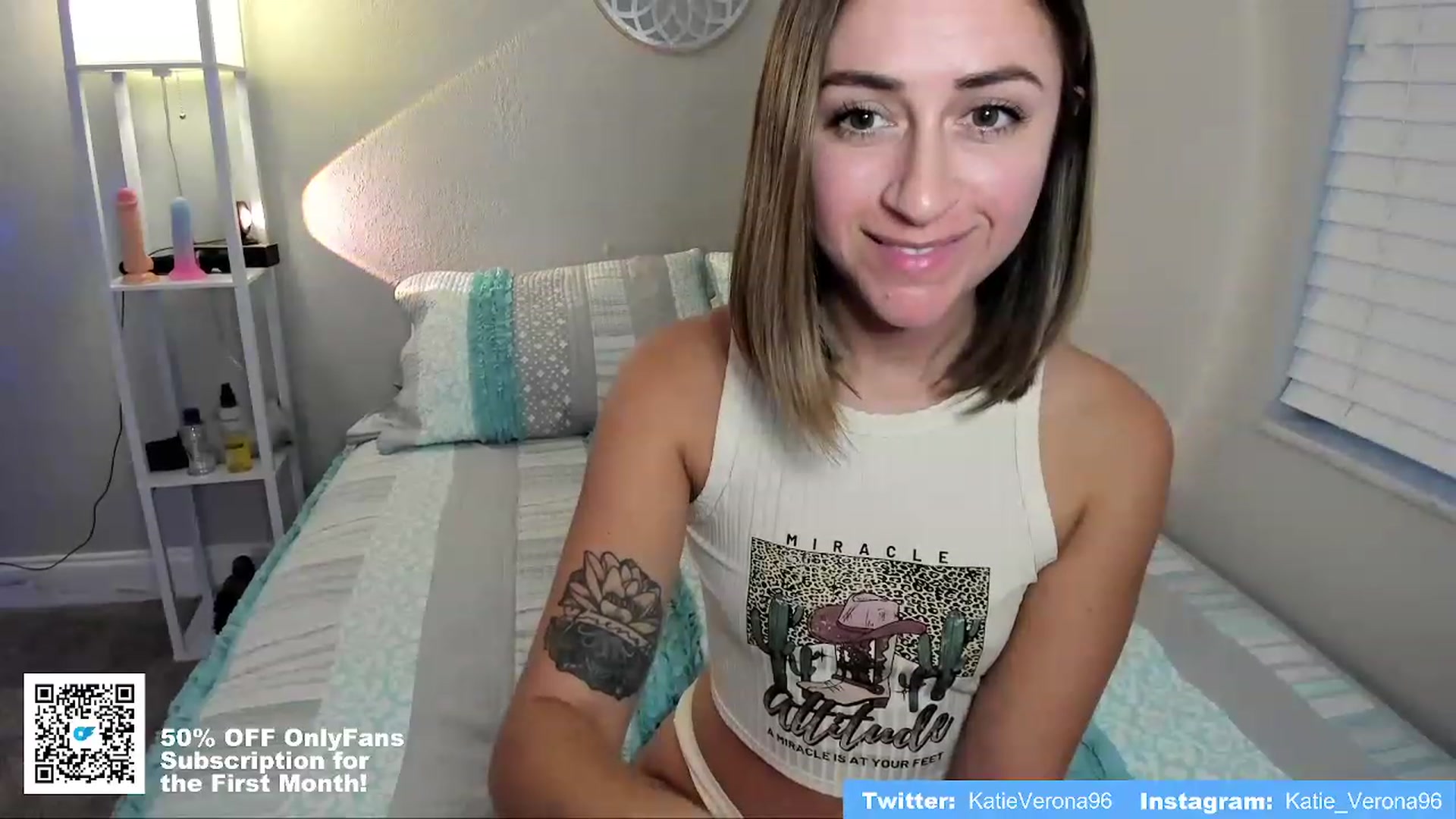 Gallery image thumbnail from KatieVerona96's myfreecams stream on, 08/19/2023, 24:19 image 12 of 20