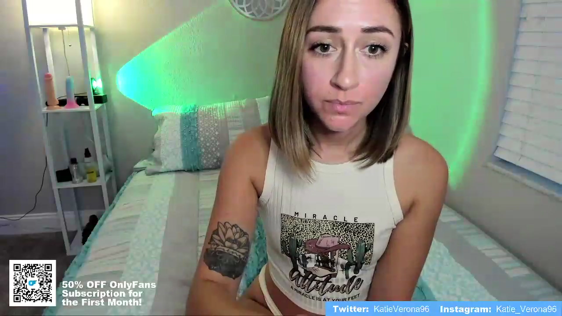 Gallery image thumbnail from KatieVerona96's myfreecams stream on, 08/19/2023, 24:19 image 11 of 20