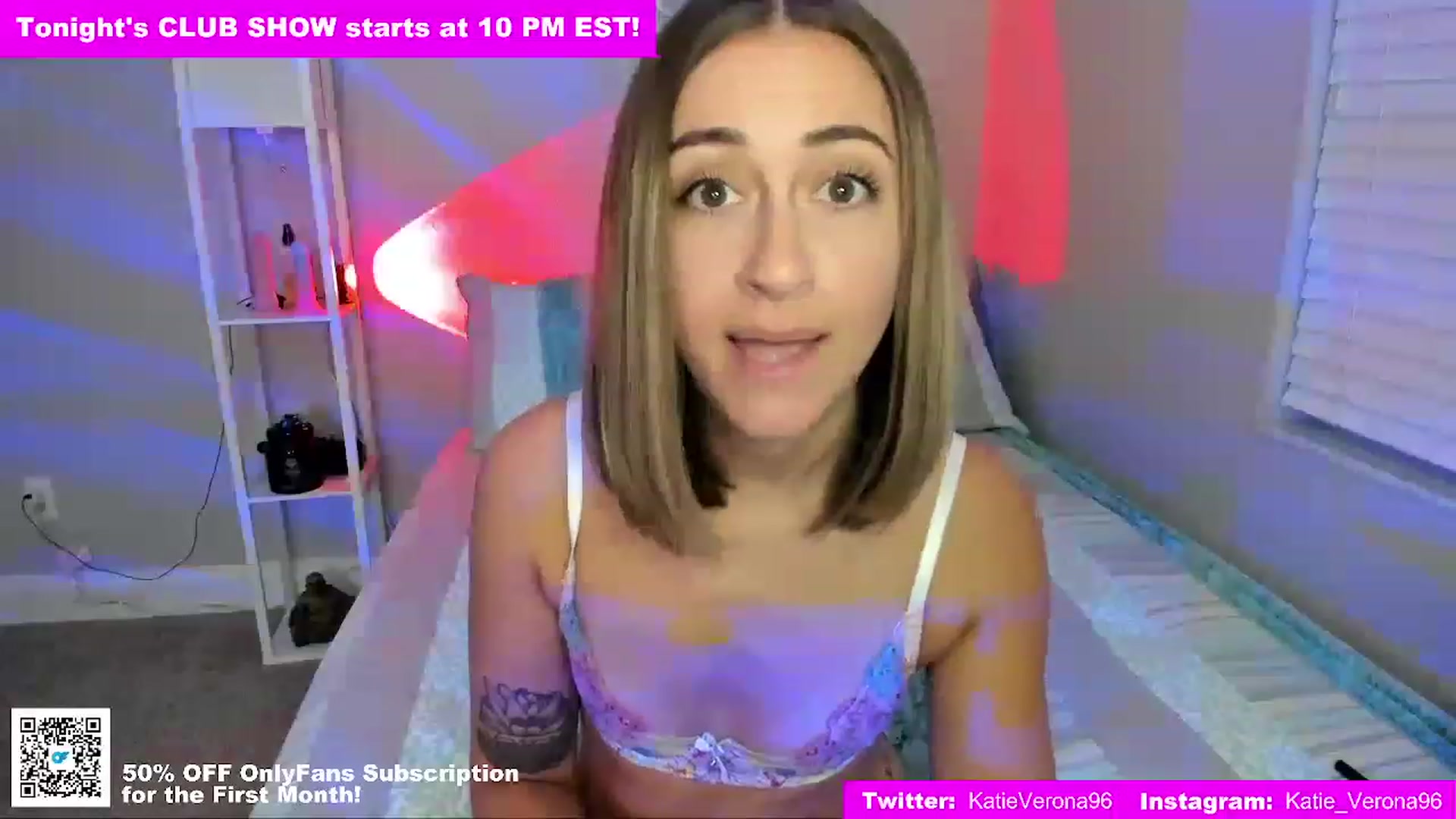 Gallery image thumbnail from KatieVerona96's myfreecams stream on, 08/24/2023, 24:56 image 17 of 20