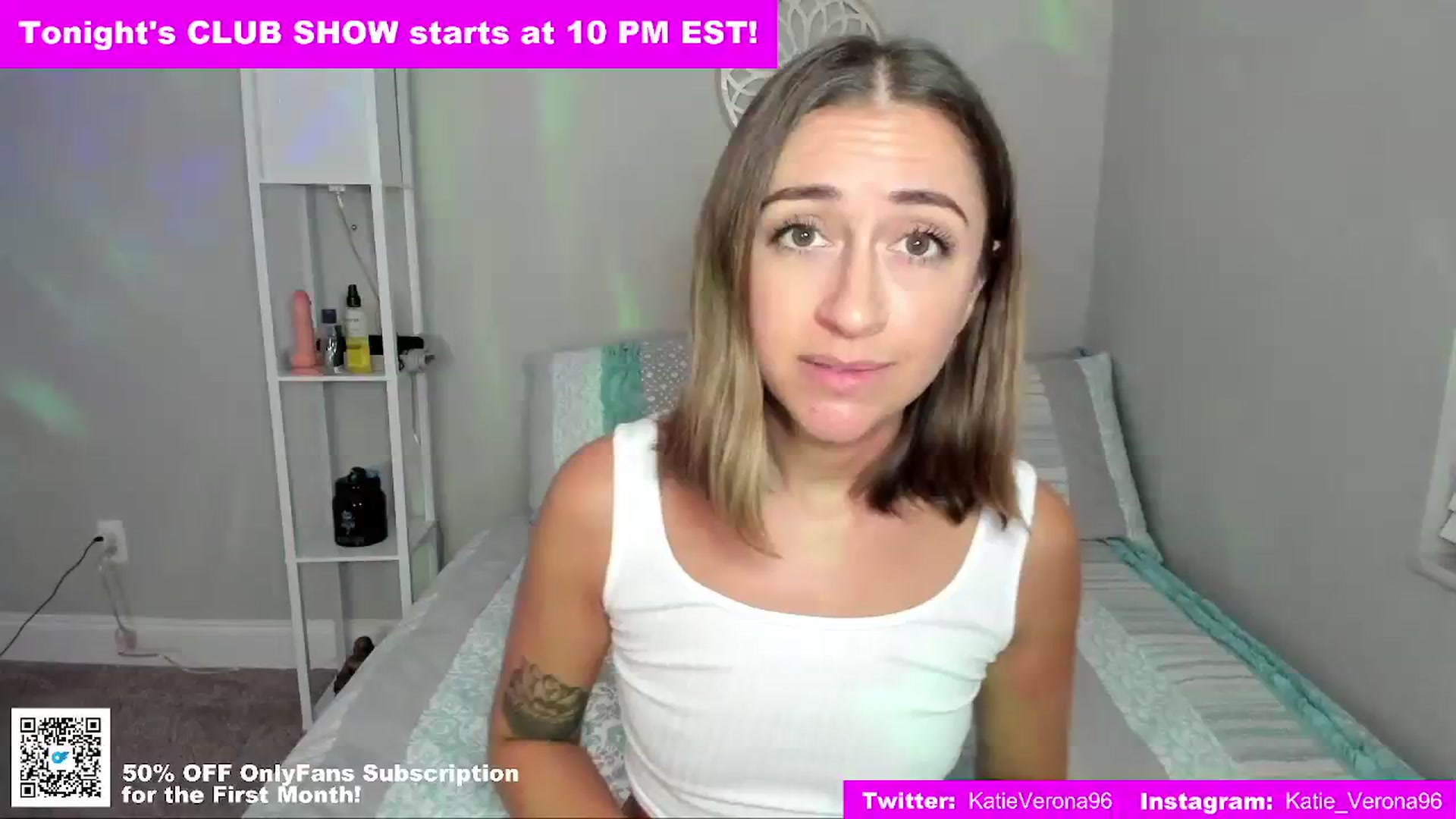 Gallery image thumbnail from KatieVerona96's myfreecams stream on, 08/28/2023, 02:02 image 1 of 20