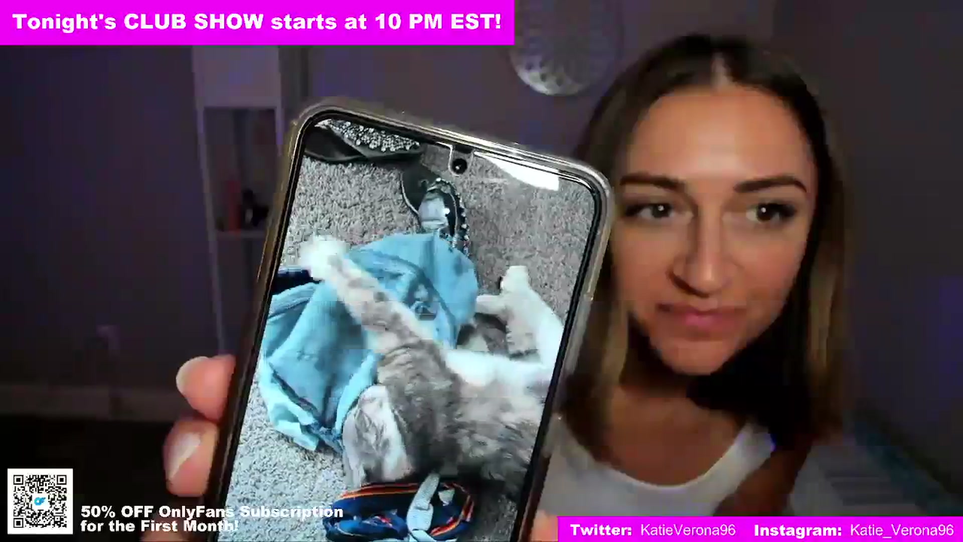 Gallery image thumbnail from KatieVerona96's myfreecams stream on, 08/28/2023, 02:02 image 17 of 20
