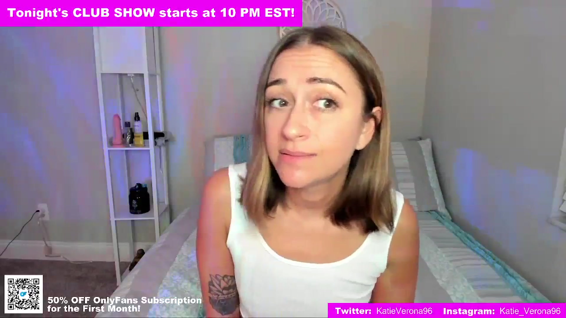 Gallery image thumbnail from KatieVerona96's myfreecams stream on, 08/28/2023, 02:02 image 5 of 20