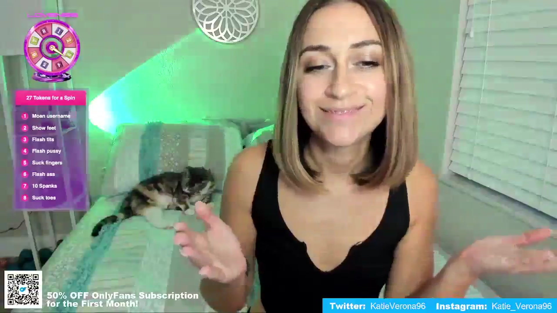 Gallery image thumbnail from KatieVerona96's myfreecams stream on, 09/10/2023, 24:35 image 8 of 20