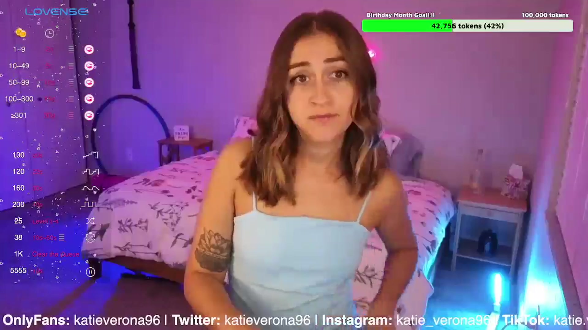 Gallery image thumbnail from KatieVerona96's myfreecams stream on, 05/25/2024, 02:04 image 9 of 20