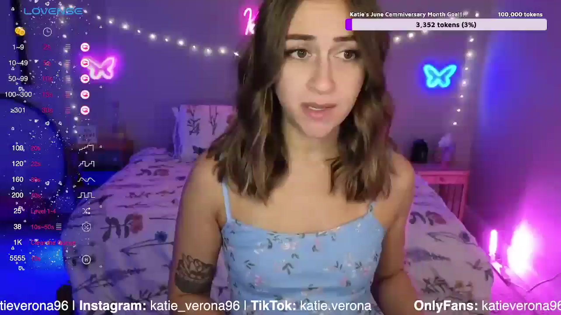 Gallery image thumbnail from KatieVerona96's myfreecams stream on, 06/04/2024, 01:57 image 15 of 20