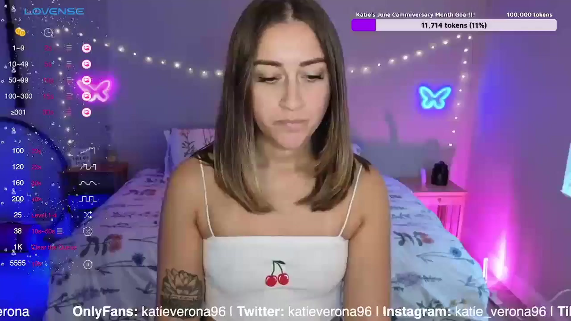 Gallery image thumbnail from KatieVerona96's myfreecams stream on, 06/06/2024, 19:45 image 15 of 20
