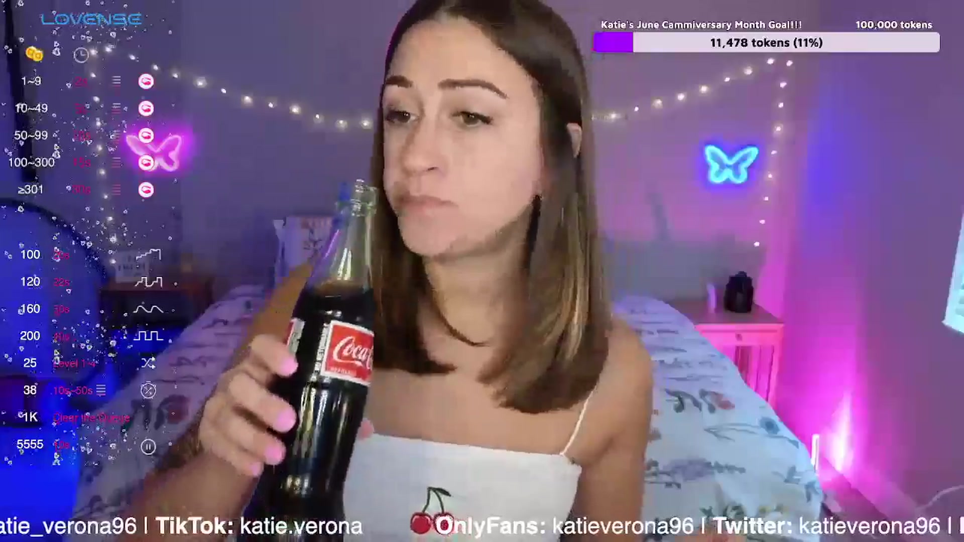 Gallery image thumbnail from KatieVerona96's myfreecams stream on, 06/06/2024, 19:45 image 2 of 20