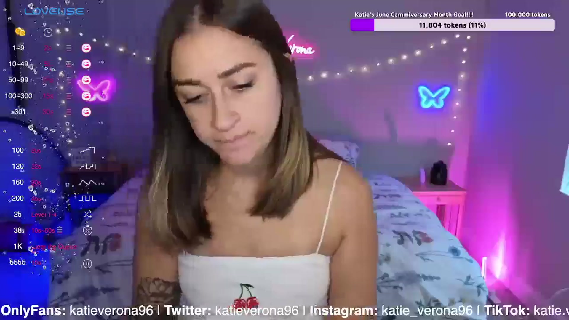 Gallery image thumbnail from KatieVerona96's myfreecams stream on, 06/06/2024, 19:45 image 19 of 20