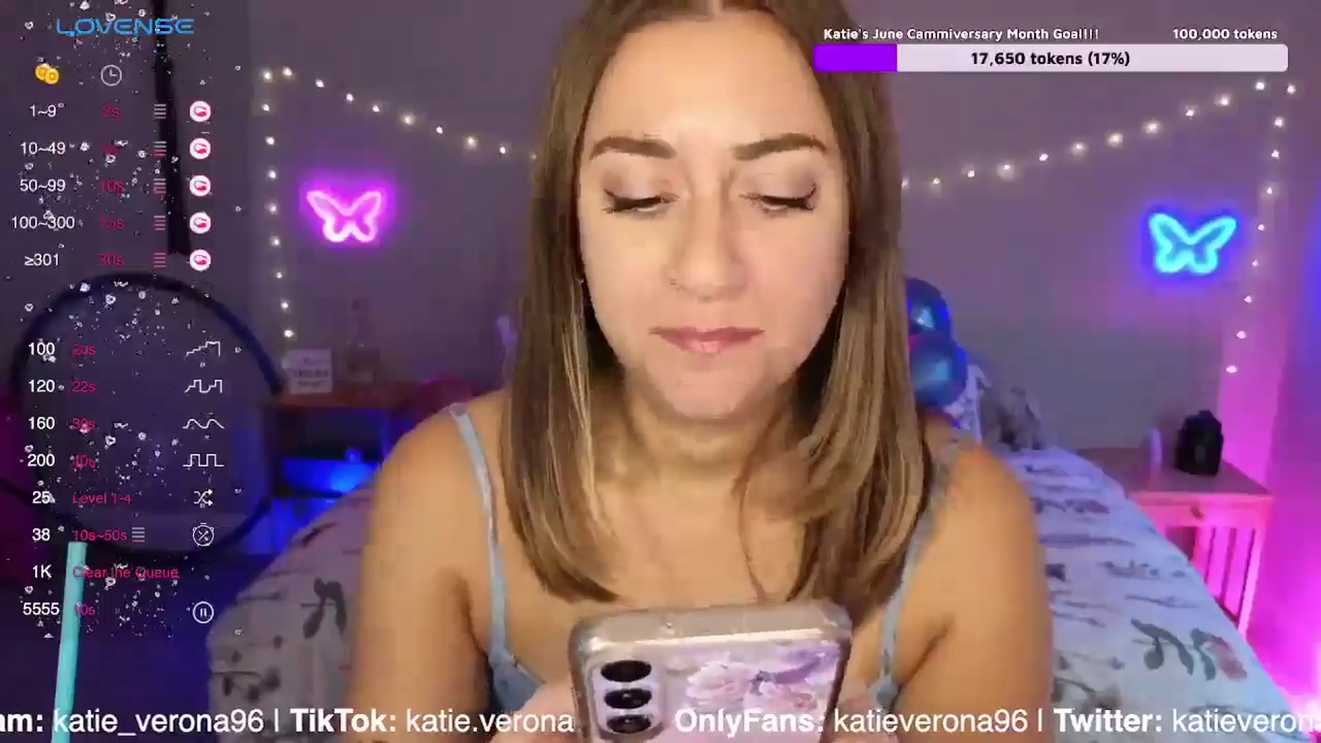 Gallery image thumbnail from KatieVerona96's myfreecams stream on, 06/09/2024, 19:55 image 4 of 20