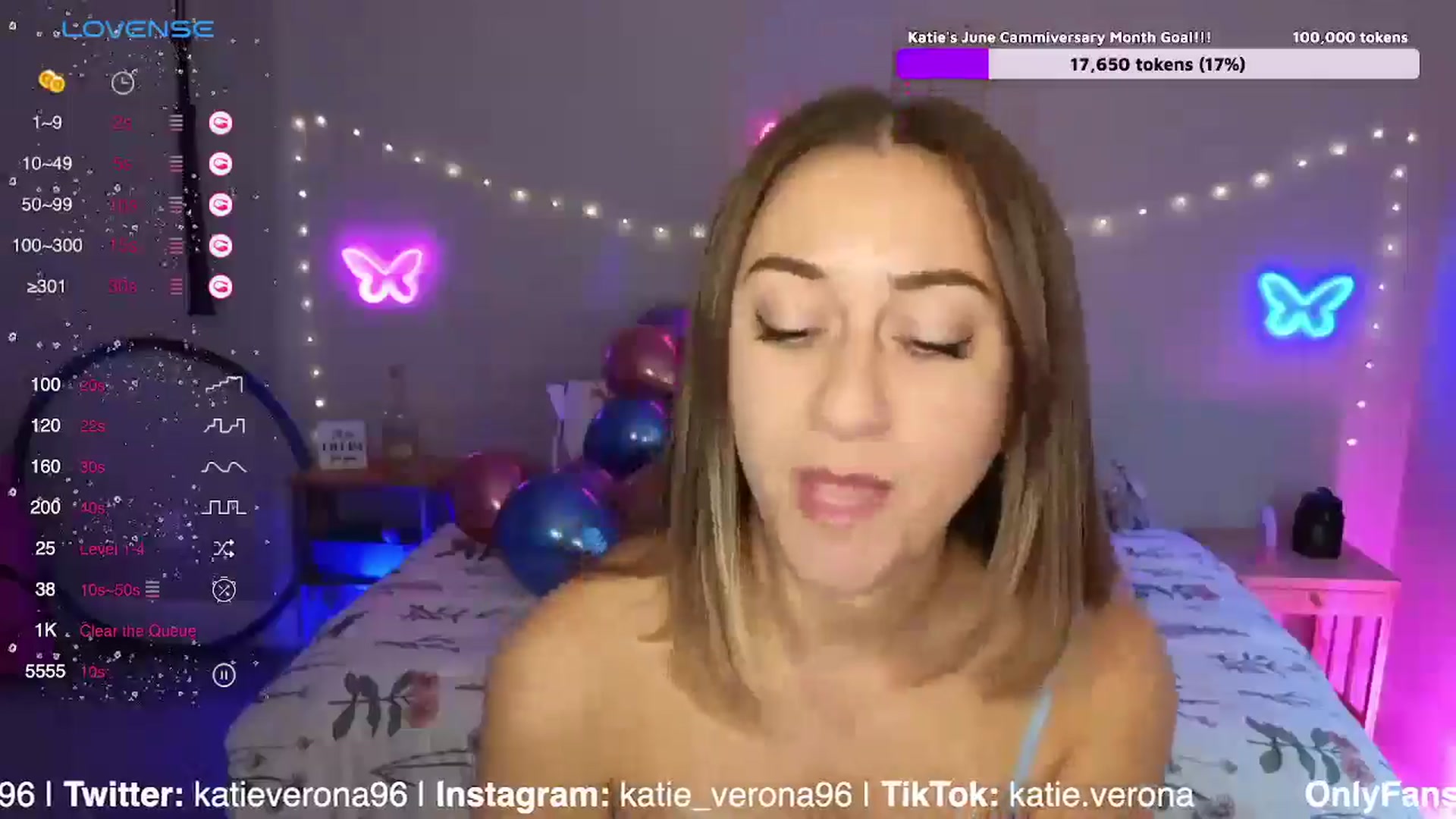 Gallery image thumbnail from KatieVerona96's myfreecams stream on, 06/09/2024, 19:55 image 2 of 20