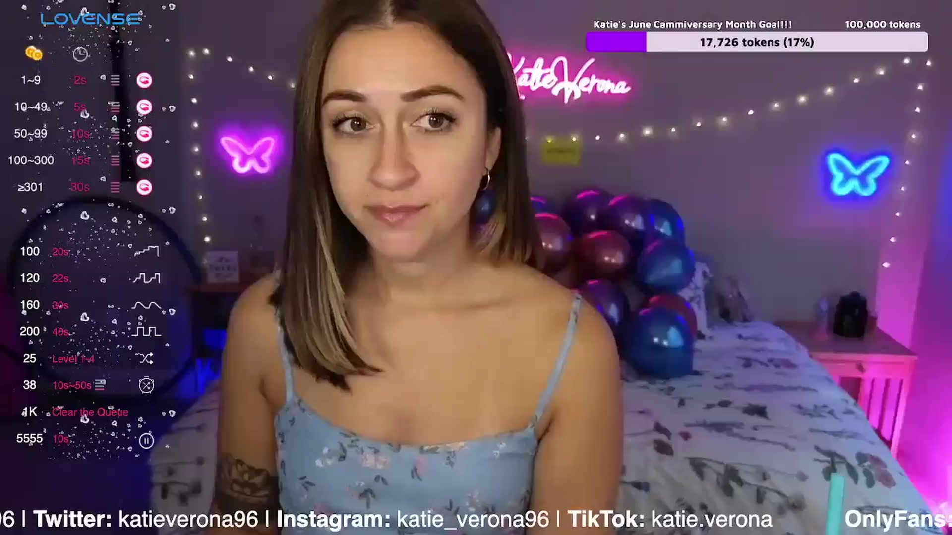 Gallery image thumbnail from KatieVerona96's myfreecams stream on, 06/09/2024, 19:55 image 20 of 20
