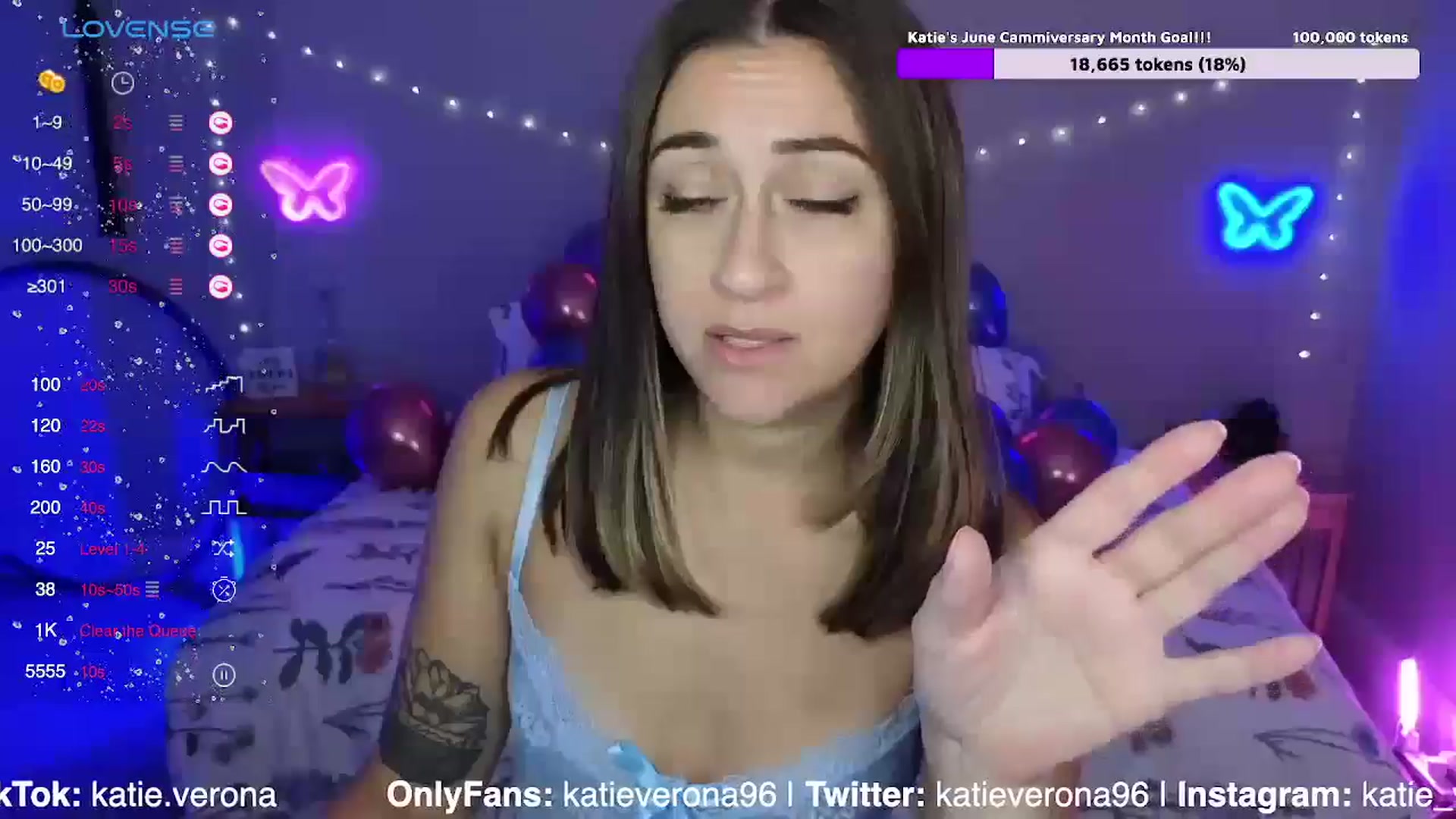 Gallery image thumbnail from KatieVerona96's myfreecams stream on, 06/10/2024, 02:25 image 17 of 20