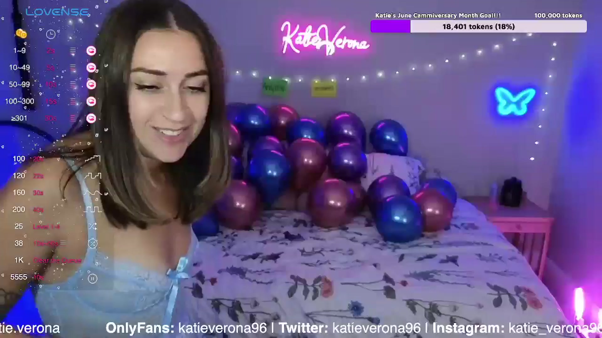 Gallery image thumbnail from KatieVerona96's myfreecams stream on, 06/10/2024, 02:25 image 13 of 20