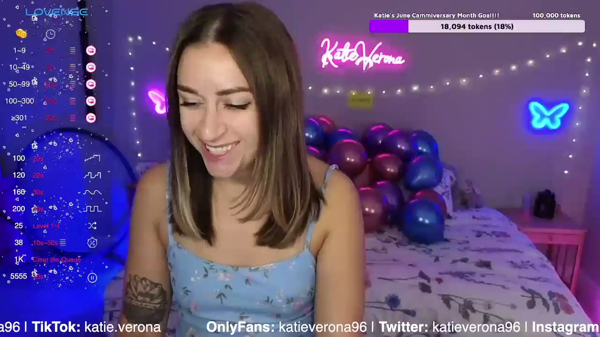 Gallery image thumbnail from KatieVerona96's myfreecams stream on, 06/10/2024, 02:25 image 6 of 20