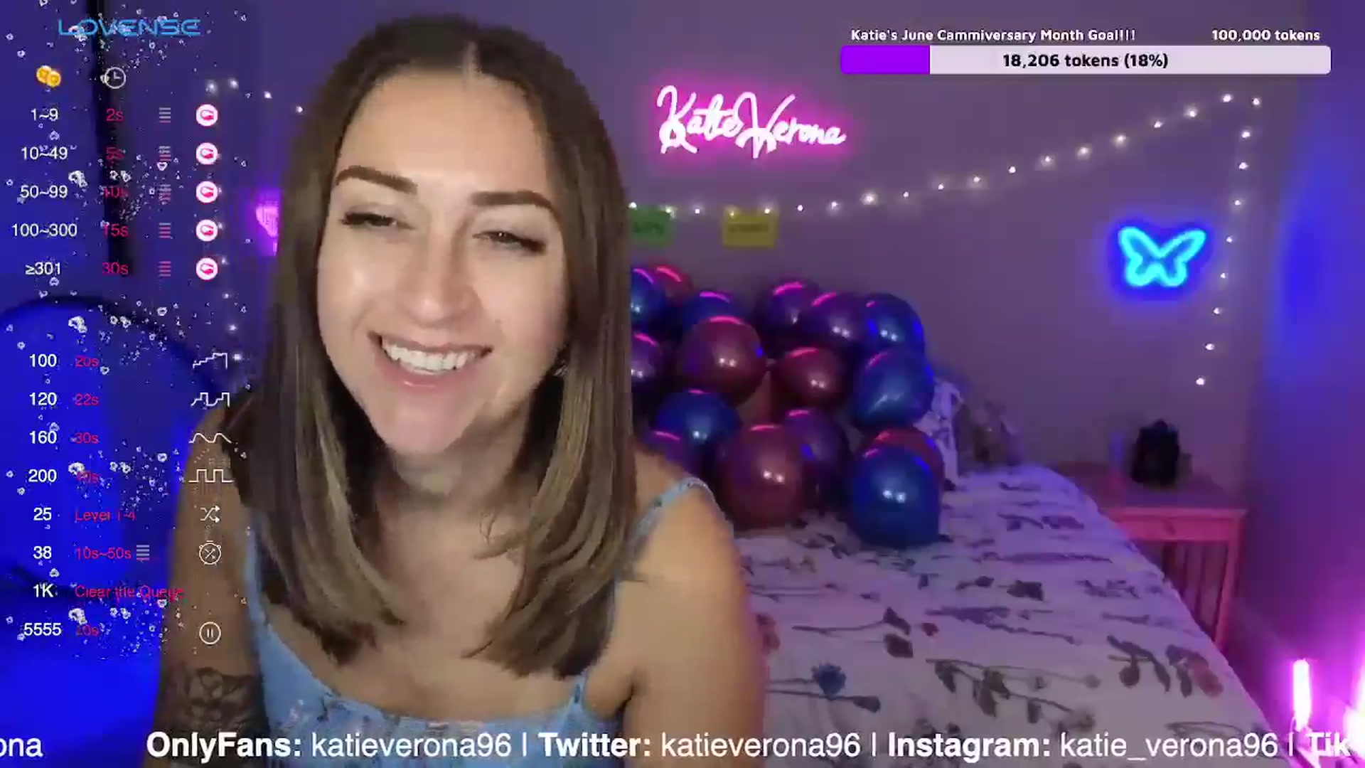 Gallery image thumbnail from KatieVerona96's myfreecams stream on, 06/10/2024, 02:25 image 9 of 20