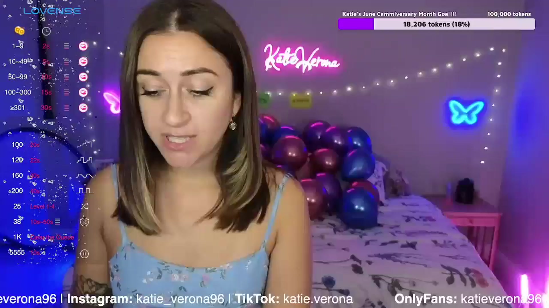 Gallery image thumbnail from KatieVerona96's myfreecams stream on, 06/10/2024, 02:25 image 11 of 20