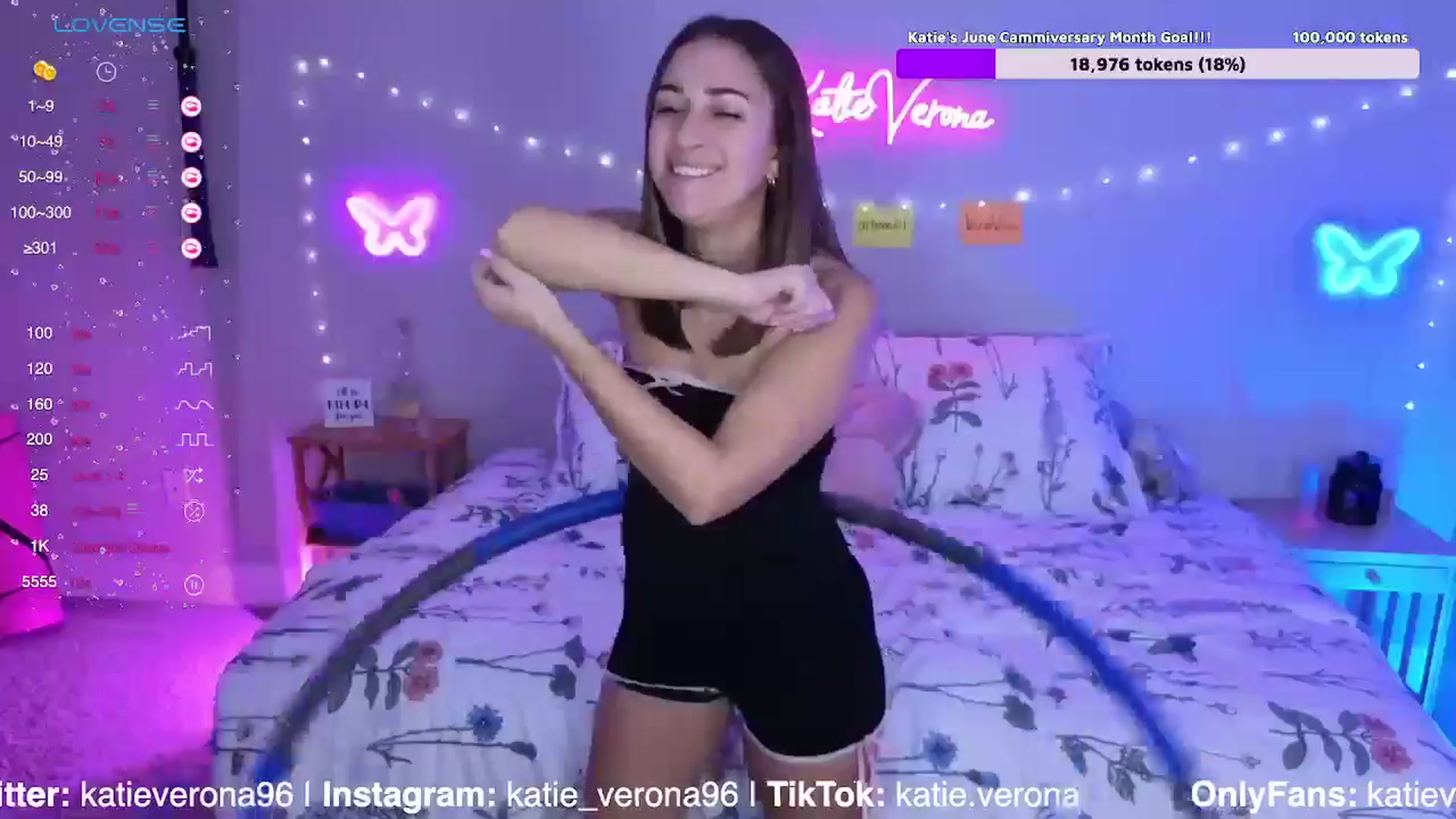 Gallery image thumbnail from KatieVerona96's myfreecams stream on, 06/11/2024, 02:23 image 2 of 20