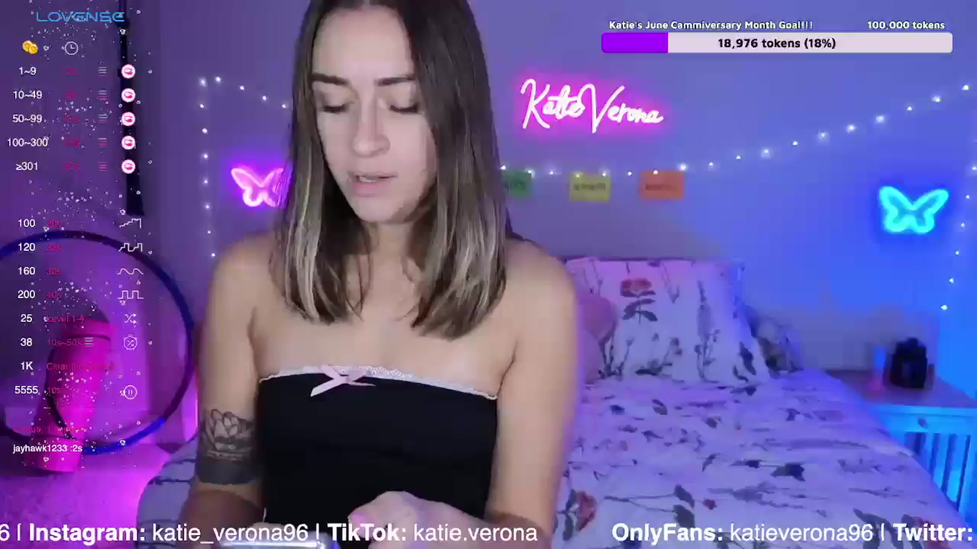 Gallery image thumbnail from KatieVerona96's myfreecams stream on, 06/11/2024, 02:23 image 9 of 20
