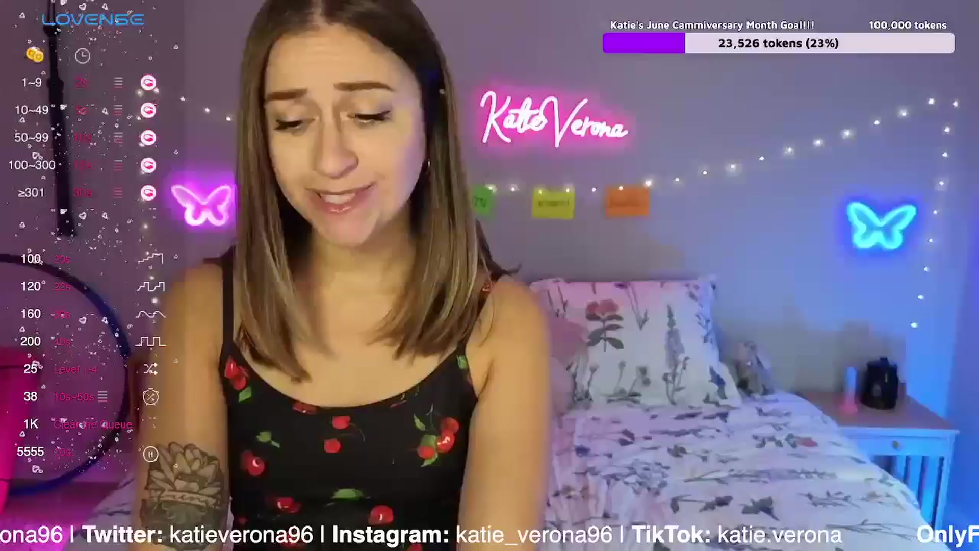 Gallery image thumbnail from KatieVerona96's myfreecams stream on, 06/11/2024, 19:22 image 13 of 20