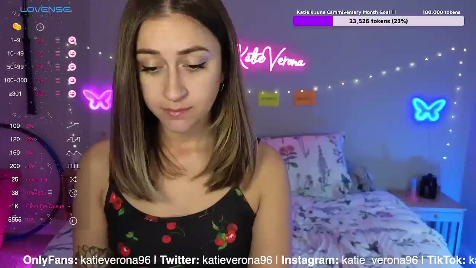 Gallery image thumbnail from KatieVerona96's myfreecams stream on, 06/11/2024, 19:22 image 20 of 20