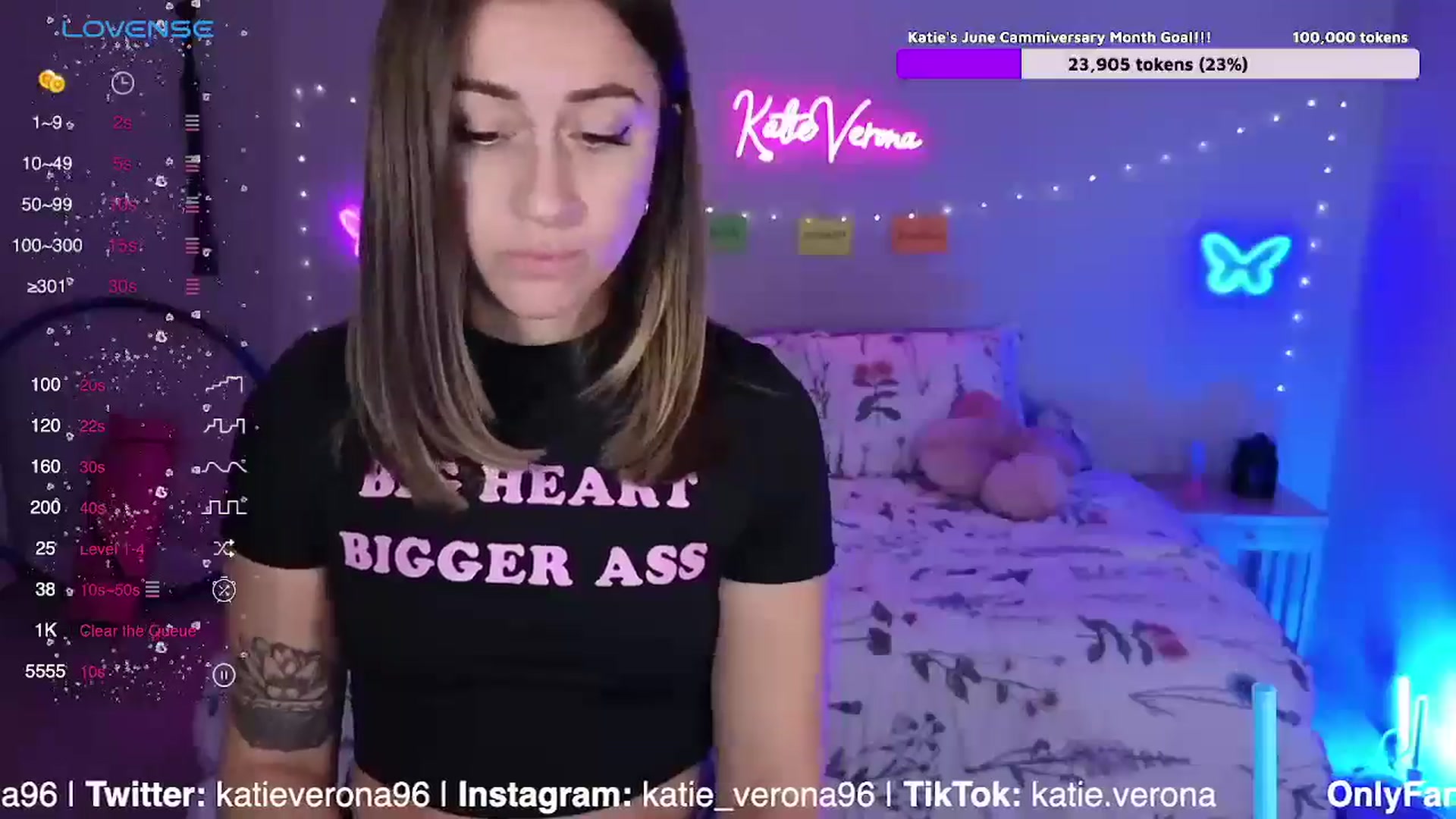 Gallery image thumbnail from KatieVerona96's myfreecams stream on, 06/13/2024, 01:25 image 20 of 20