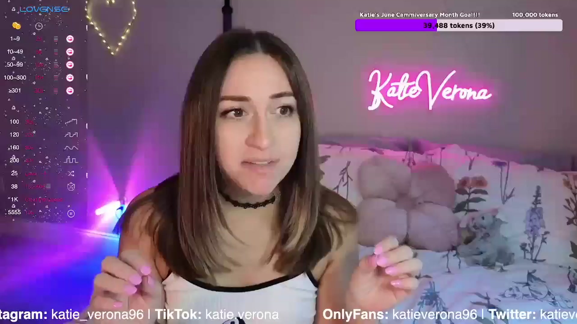 Gallery image thumbnail from KatieVerona96's myfreecams stream on, 06/24/2024, 23:15 image 1 of 20