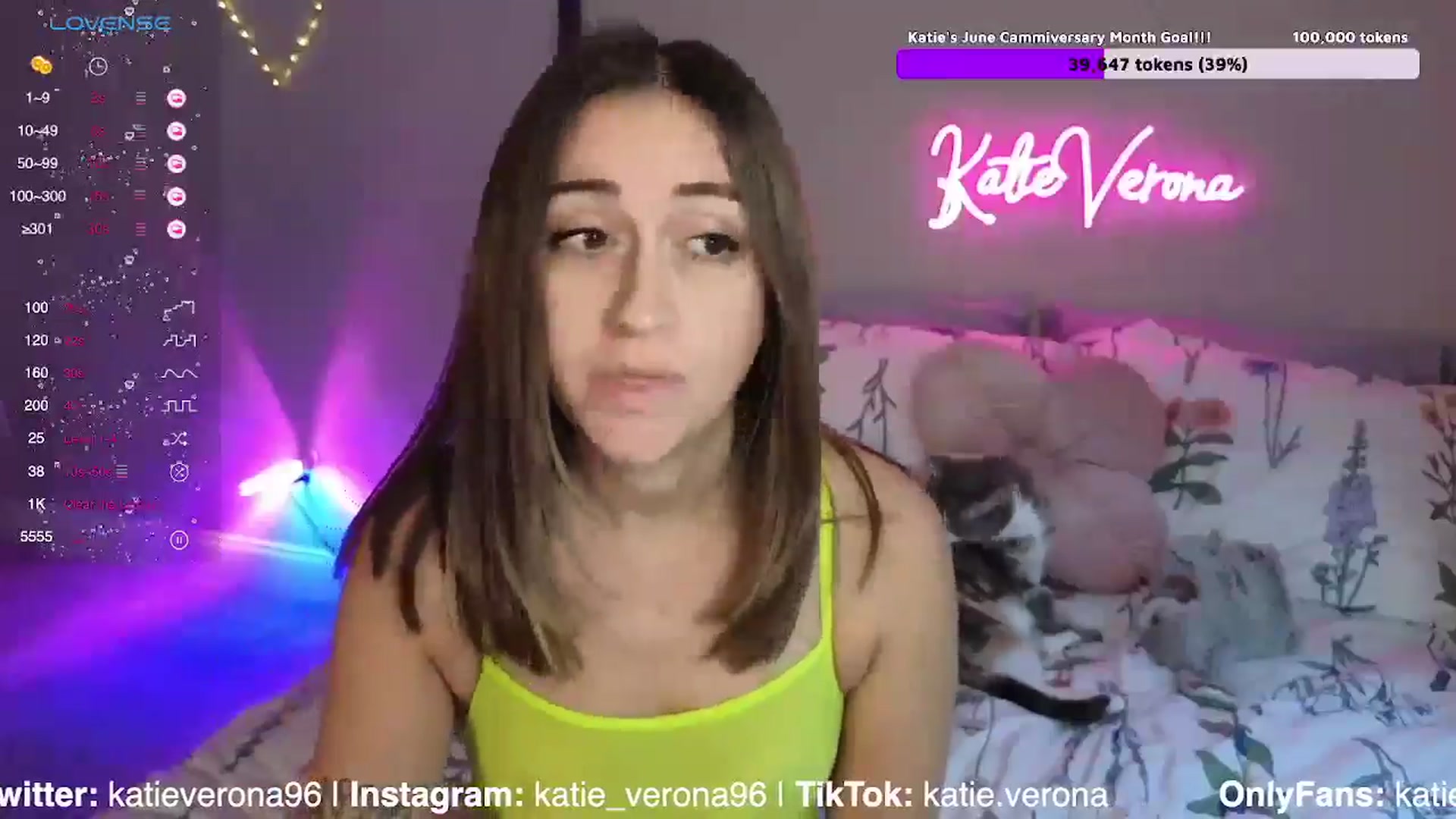 Gallery image thumbnail from KatieVerona96's myfreecams stream on, 06/24/2024, 23:15 image 9 of 20