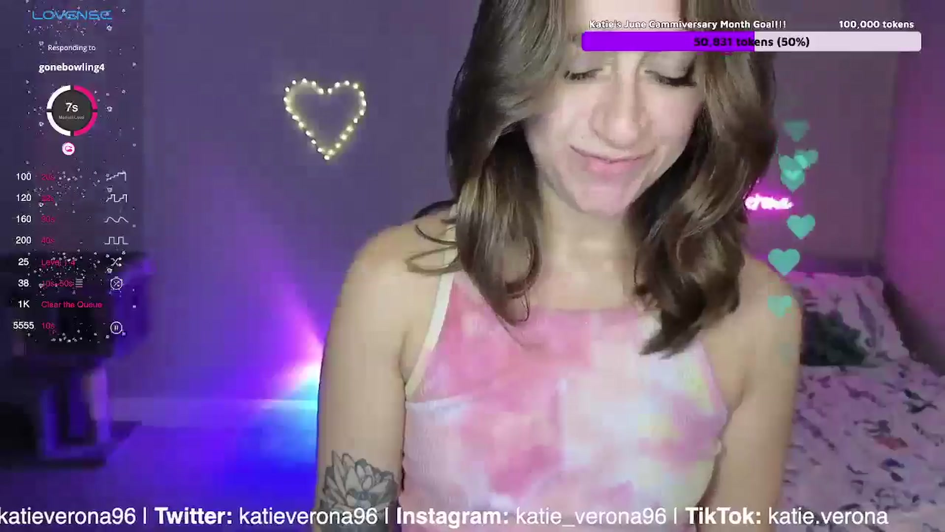 Gallery image thumbnail from KatieVerona96's myfreecams stream on, 06/28/2024, 03:48 image 18 of 20