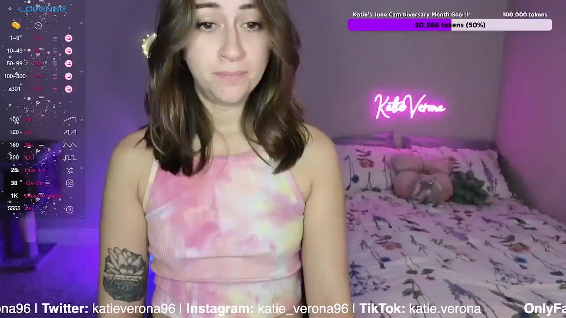 Gallery image thumbnail from KatieVerona96's myfreecams stream on, 06/28/2024, 03:48 image 5 of 20