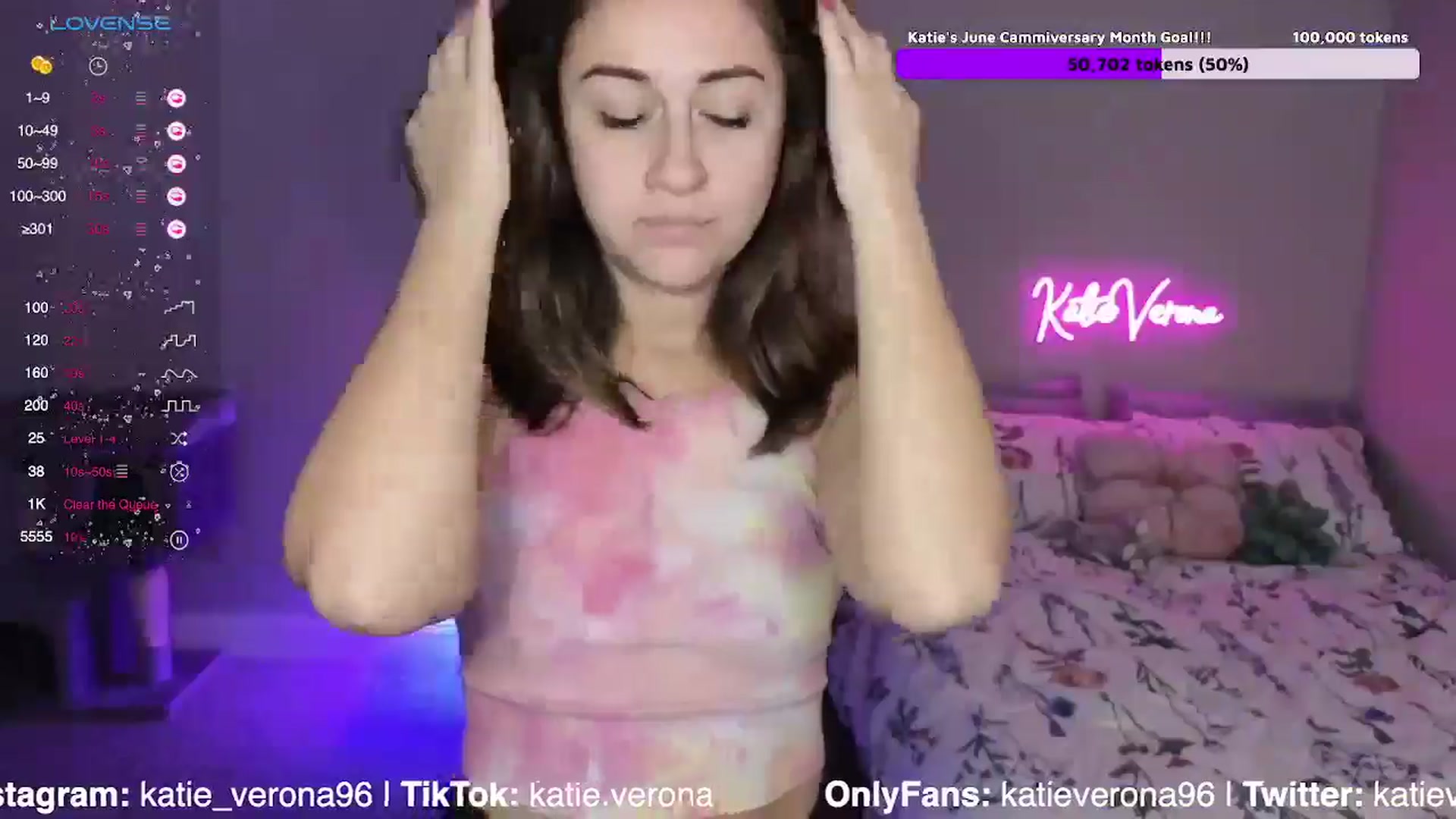 Gallery image thumbnail from KatieVerona96's myfreecams stream on, 06/28/2024, 03:48 image 15 of 20