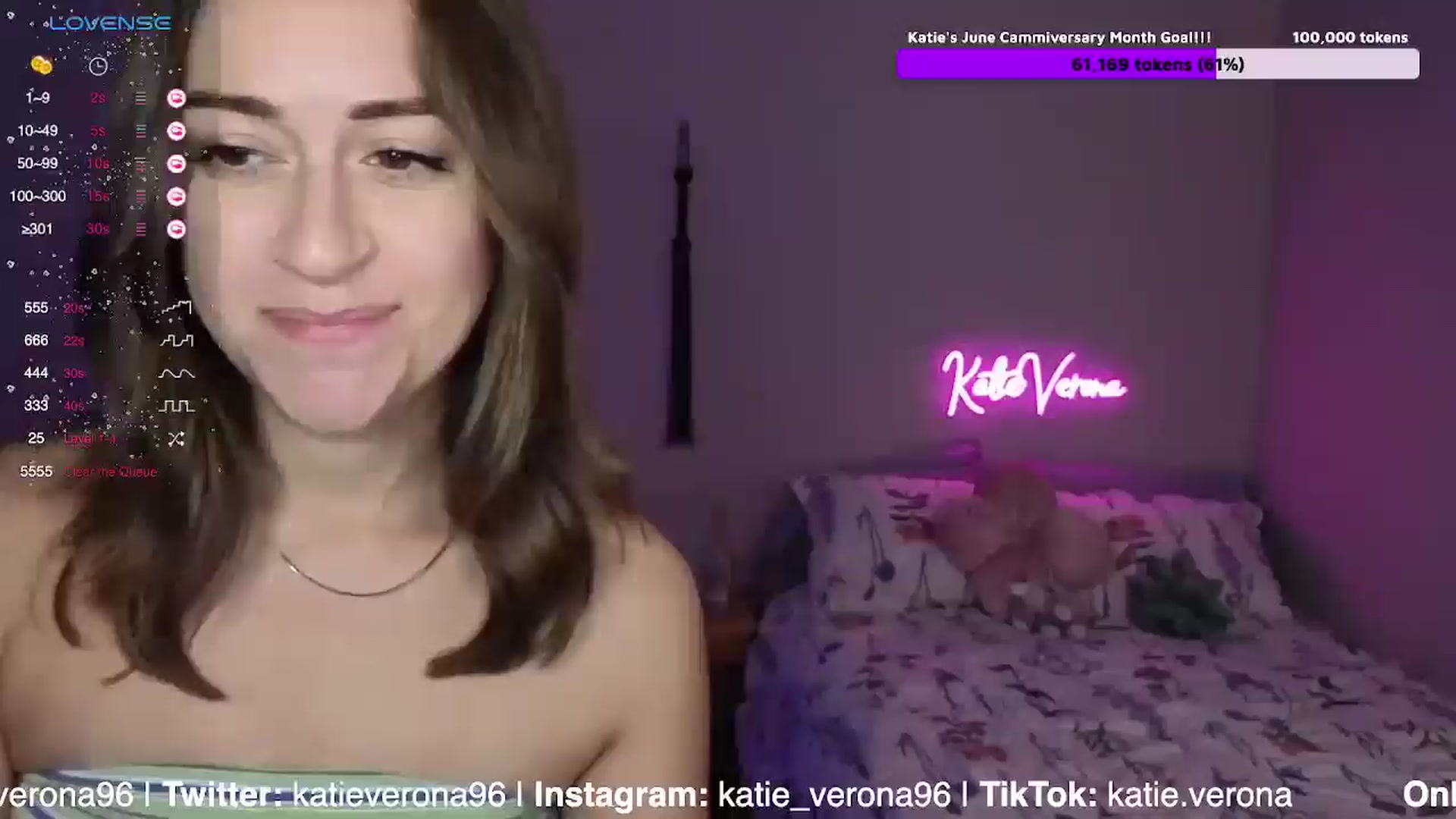 Gallery image thumbnail from KatieVerona96's myfreecams stream on, 07/01/2024, 02:51 image 6 of 20